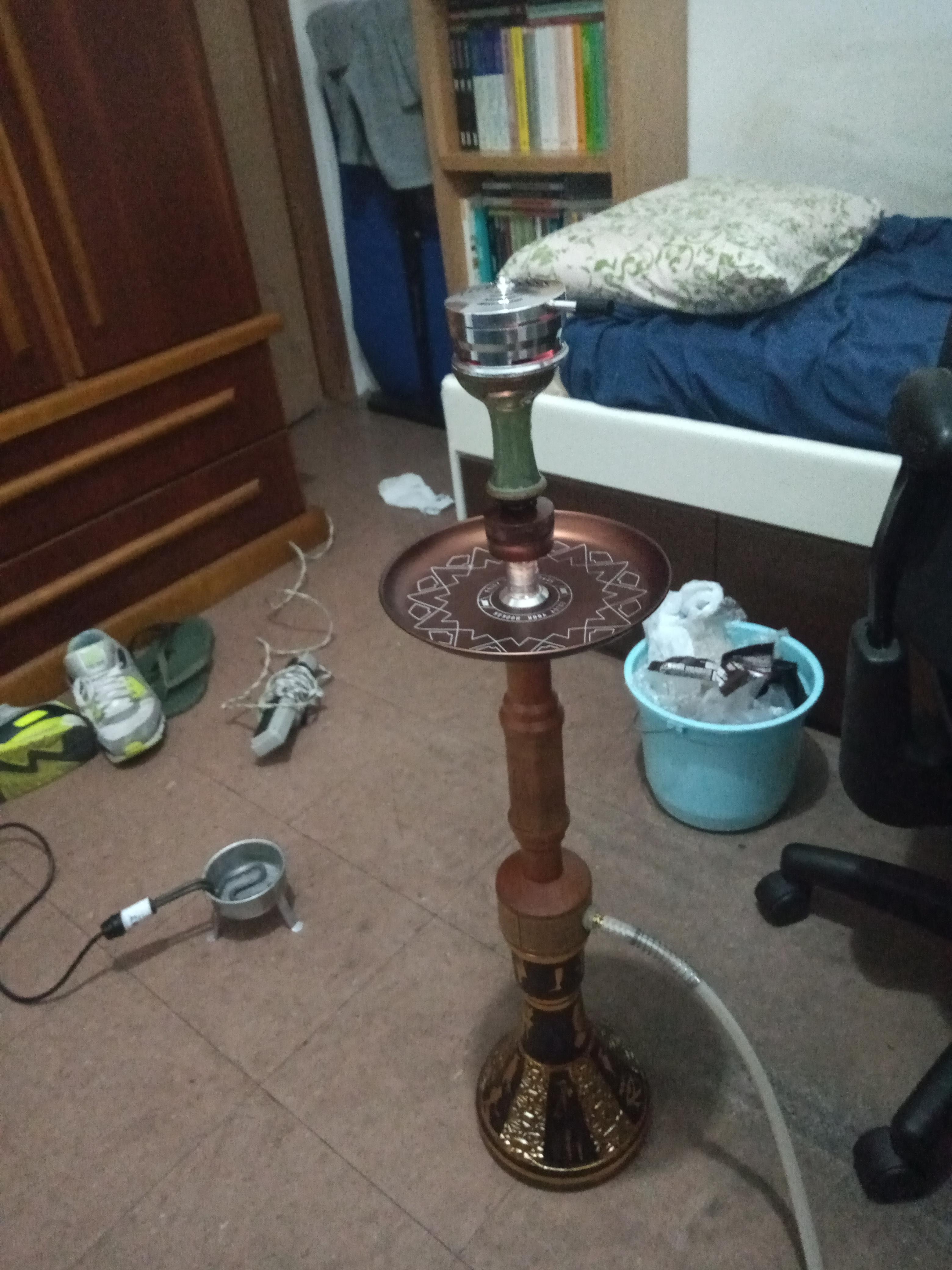 Enjoy my hookah and messy Room r/hookah