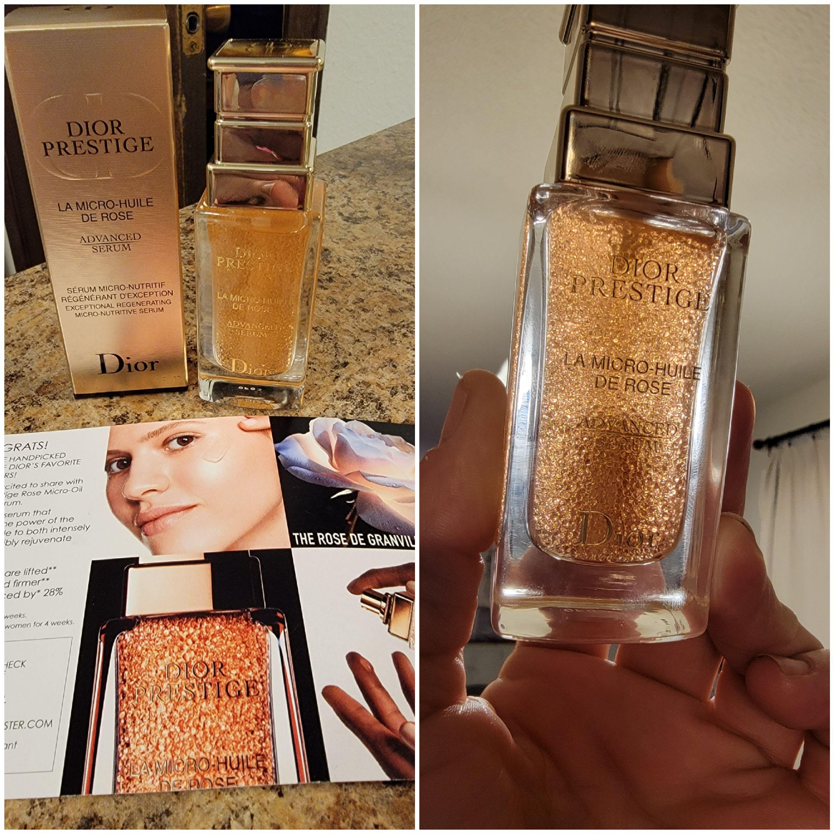 Dior Prestige LA MicroHuile De Rose Advanced SerumHoly crap this
