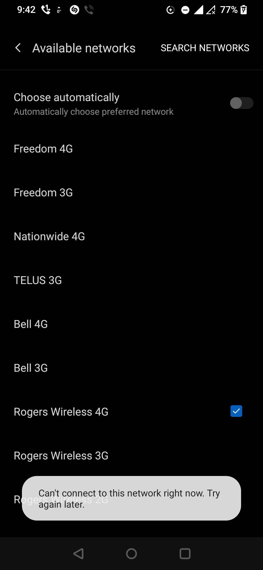 The end of Rogers roaming on Shaw Mobile in Alberta 😥 r/freedommobile