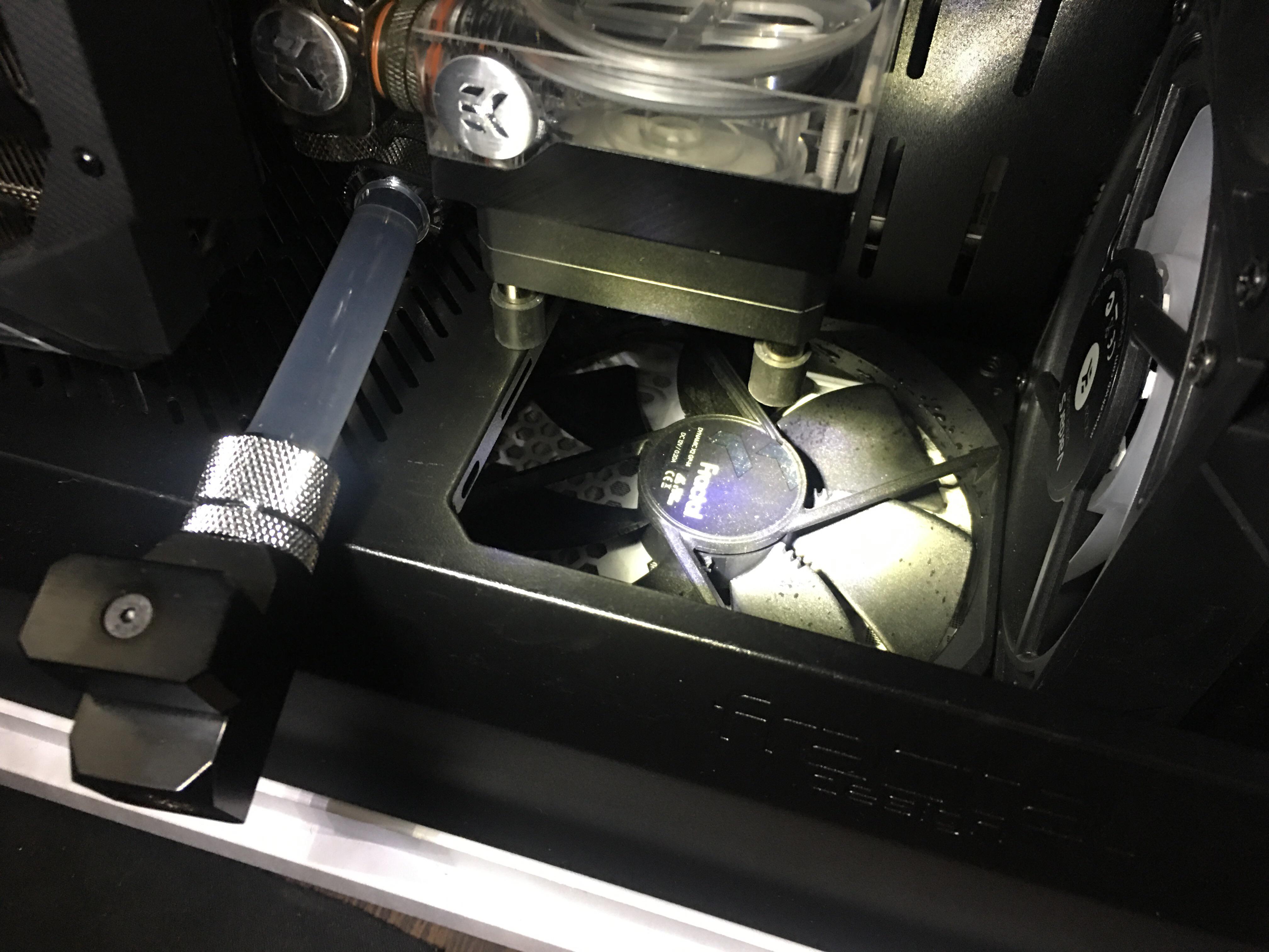 My first leak r/watercooling