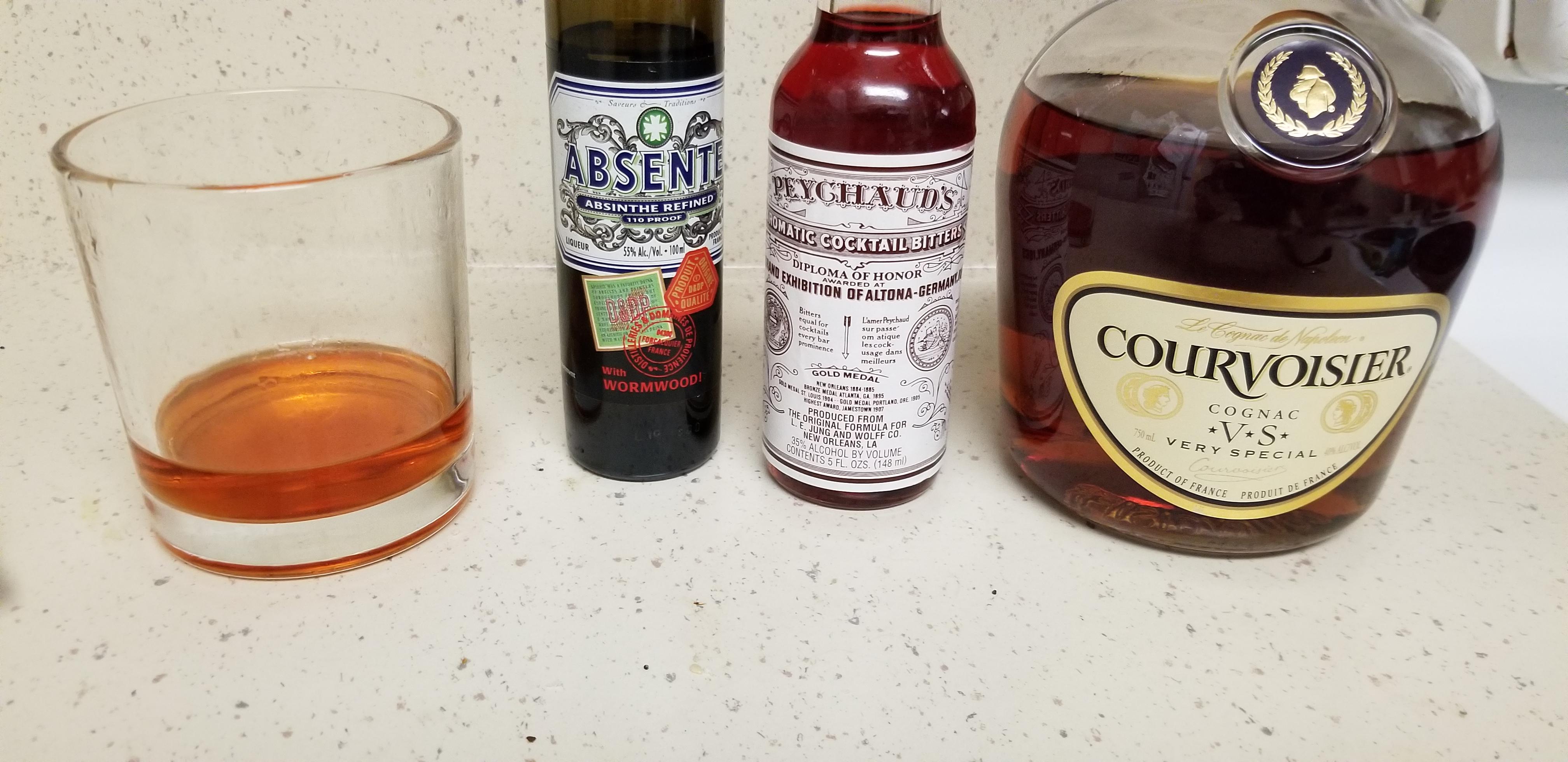 Cognac Sazerac r/cocktails