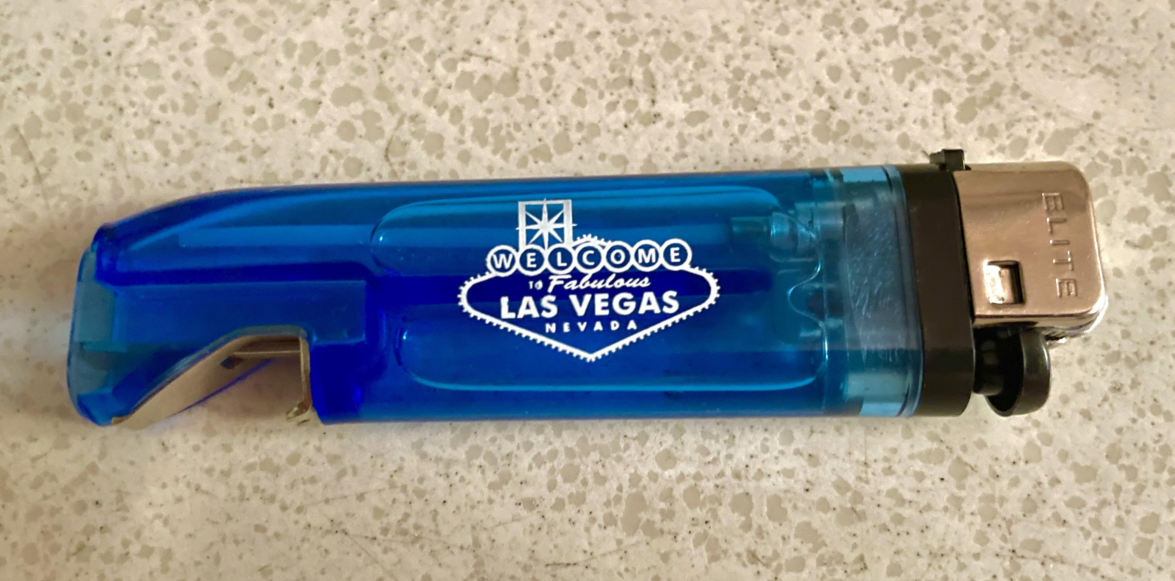 Inexpensive To Fabulous Las Vegas Nevada Sign” Lighter with