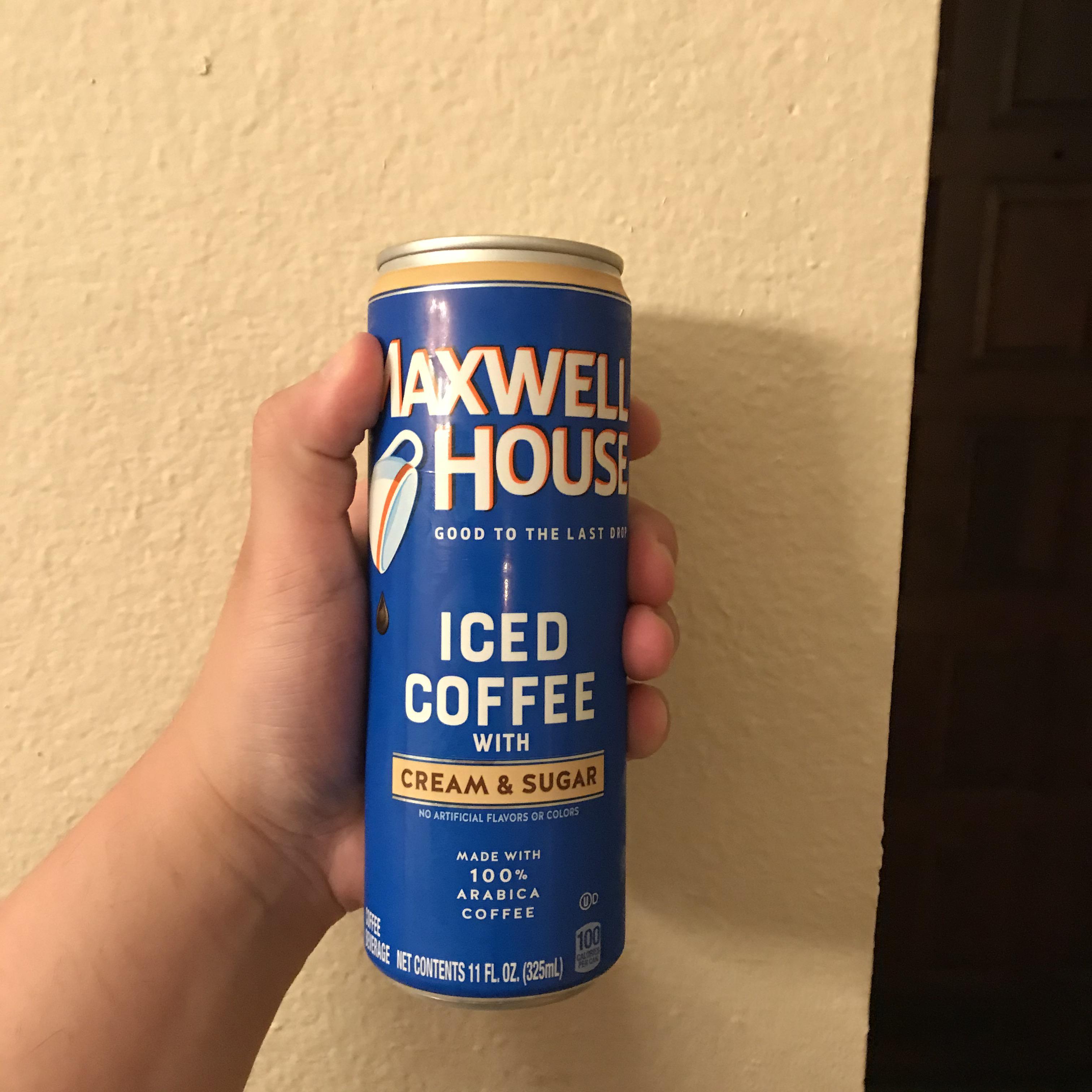 Maxwell House Iced Coffee w/ cream & sugar r/ToFizzOrNotToFizz