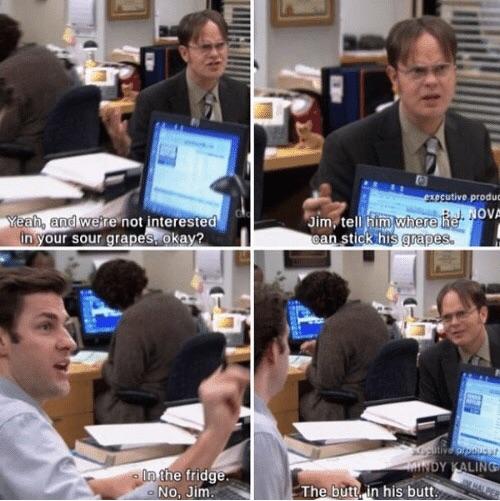 My Favorite dwight/jim interaction r/DunderMifflin