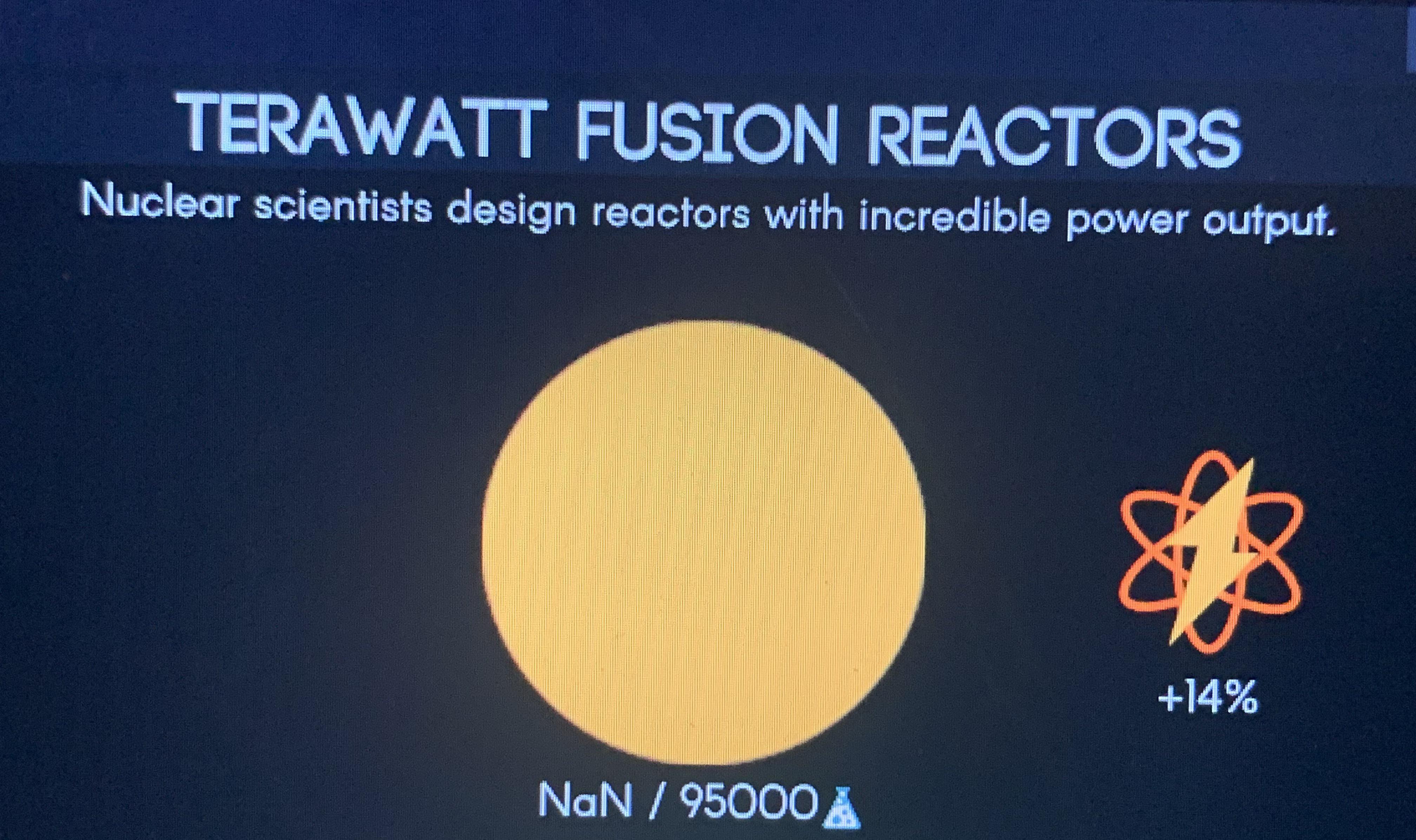 What does NaN mean in the research chart? r/TerraInvicta