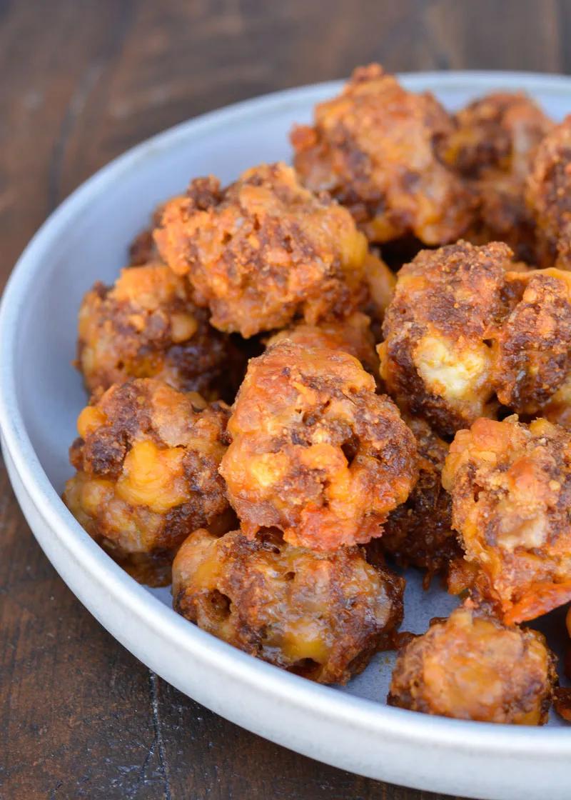 Cream Cheese Sausage Balls (with Chorizo!) r/EasyKetoMeal