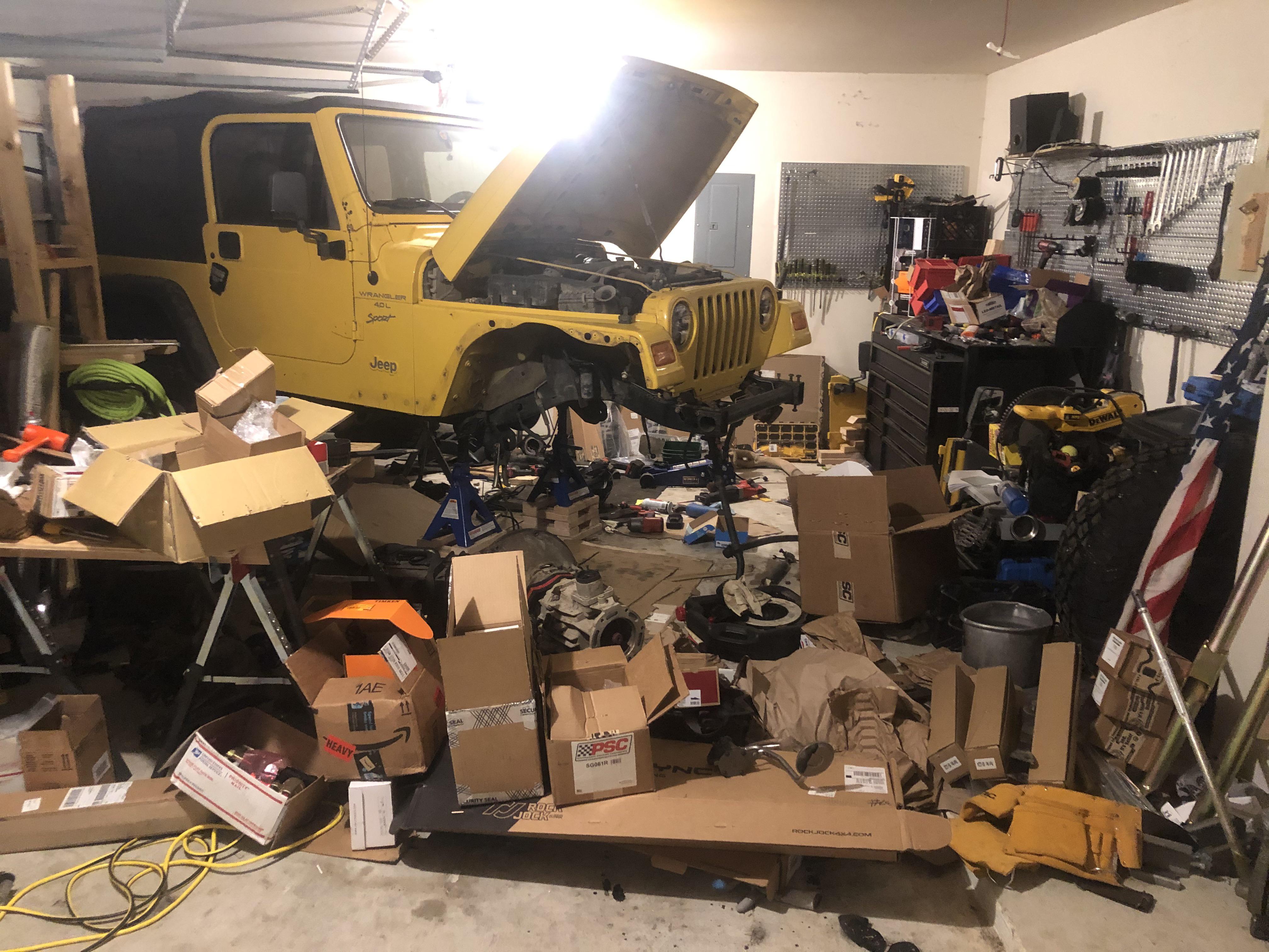 Going for a complete makeover. r/JeepTJ
