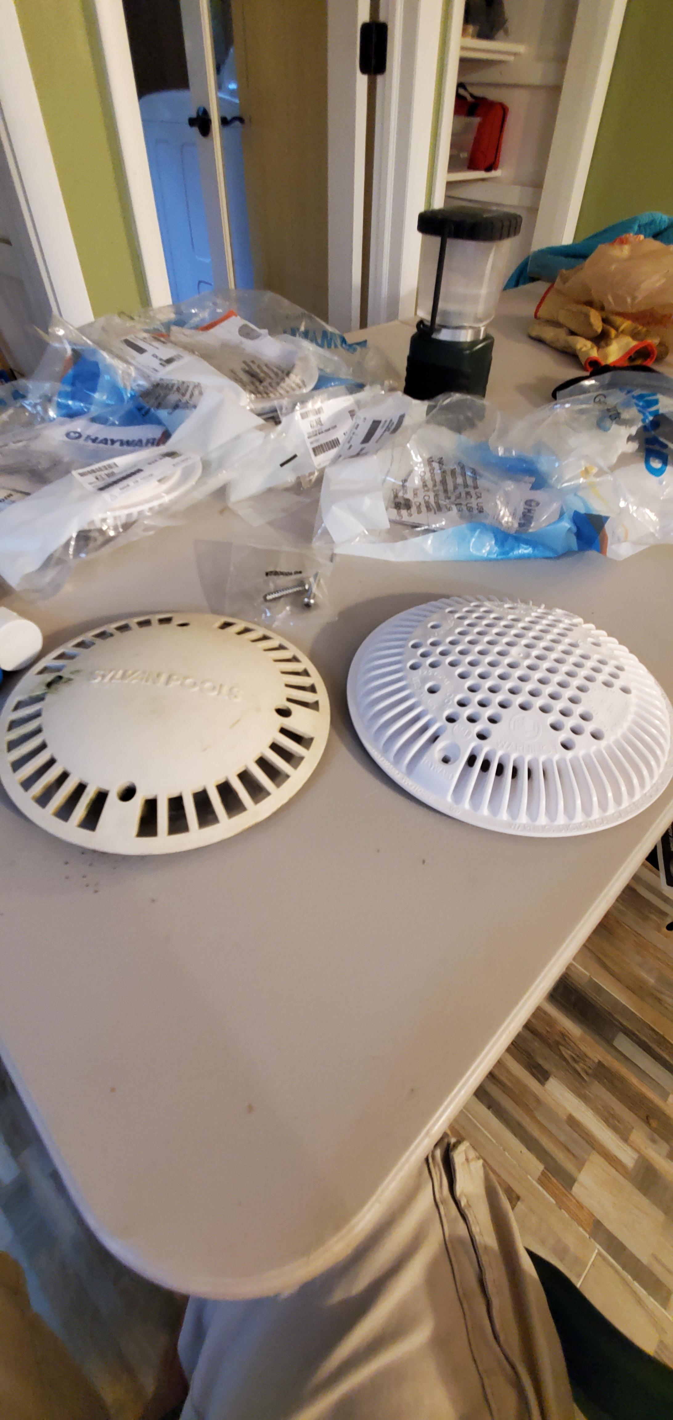 Installing Drain Covers (Screws Don't Match) r/pools