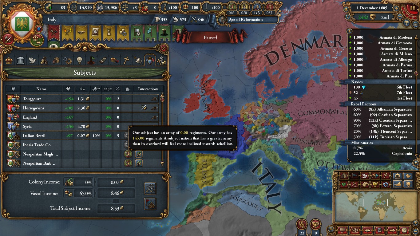 EU4 pictured the tactical genius of the AI Europa Universalis IV
