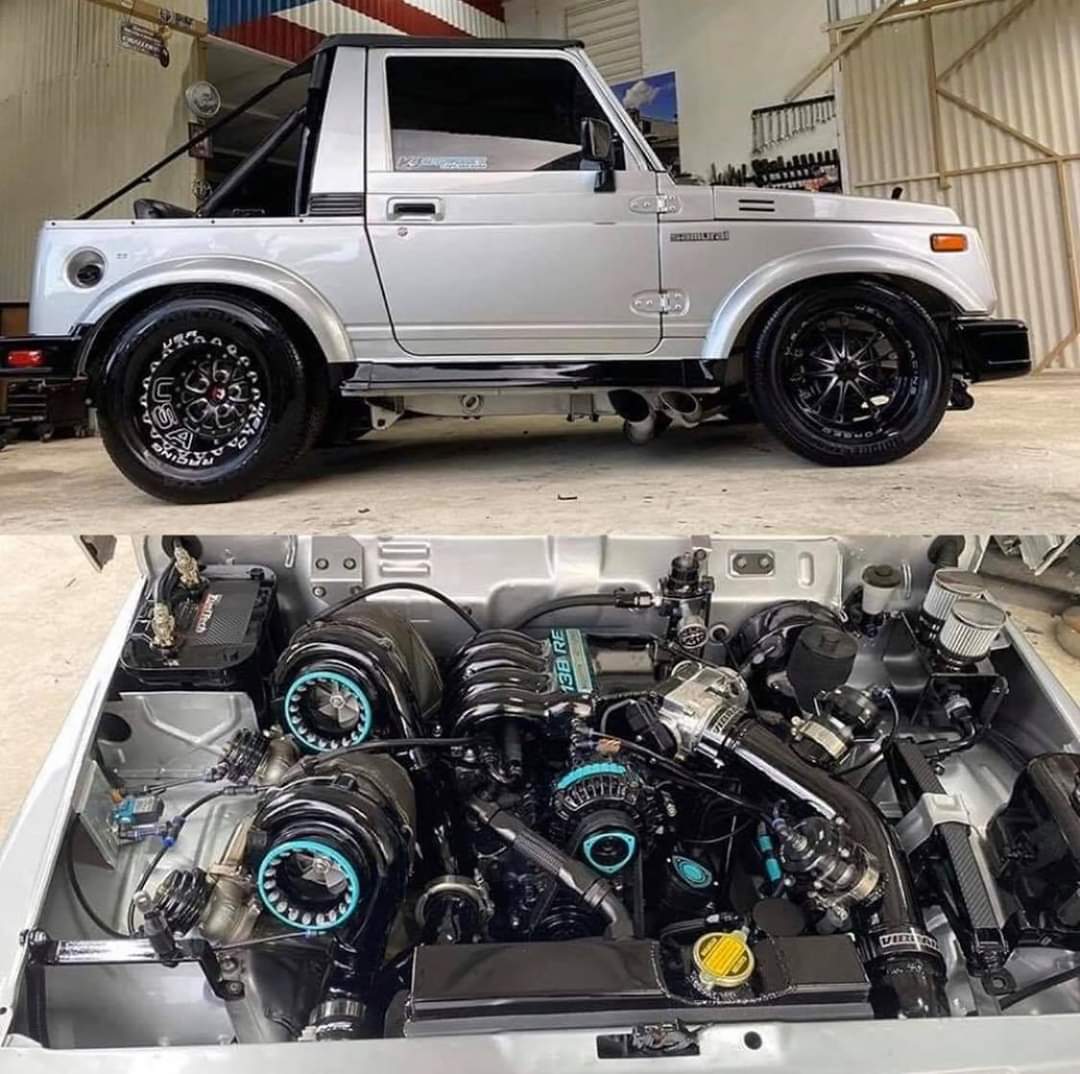 Rotary powered Suzuki Samurai r/carporn