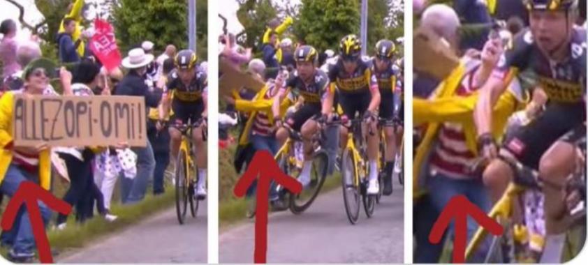 Tour De France Jokes - The Lady Who Caused The Tour De France Pile Up Is Wearing A Where S Waldo T Shirt It S Too Coincidental To Be A Coincidence Funny
