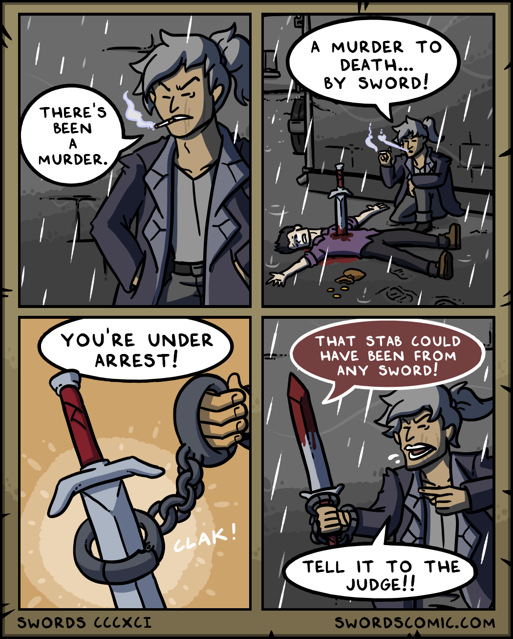 Swords The Murder Weapon