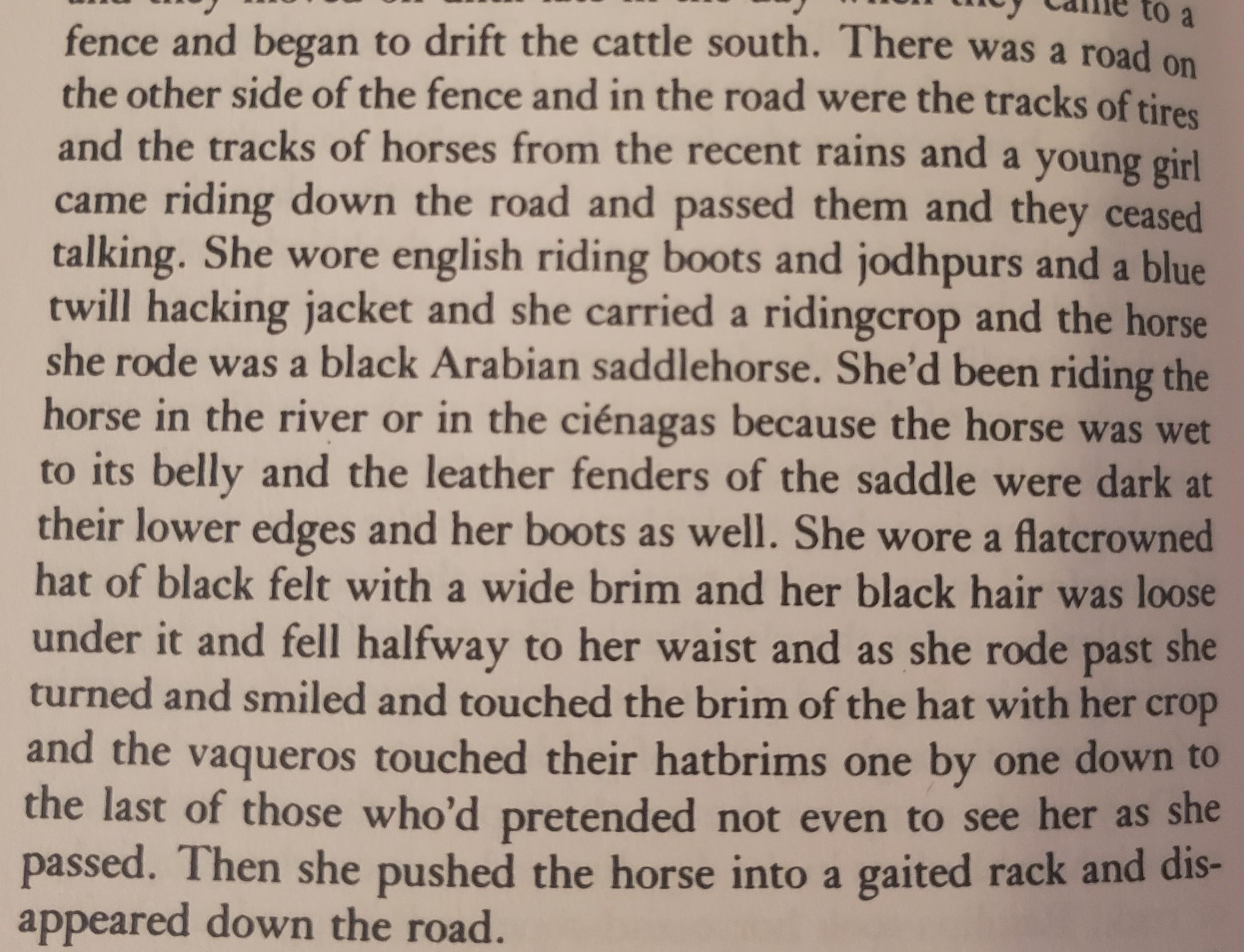 THIS is how you introduce a young female character. No mention at all