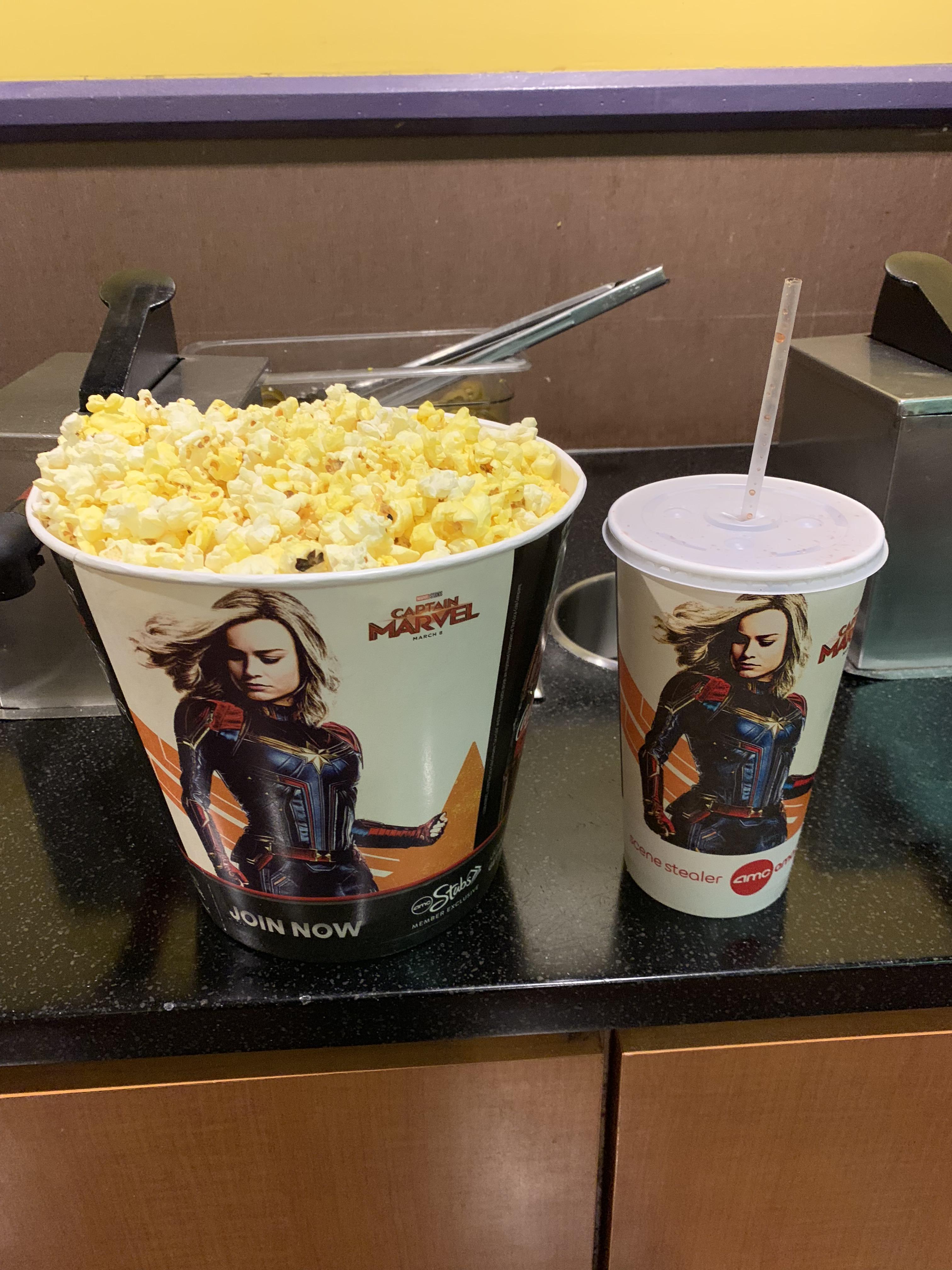 Got these at my AMC theater and I am about to walk into my screening