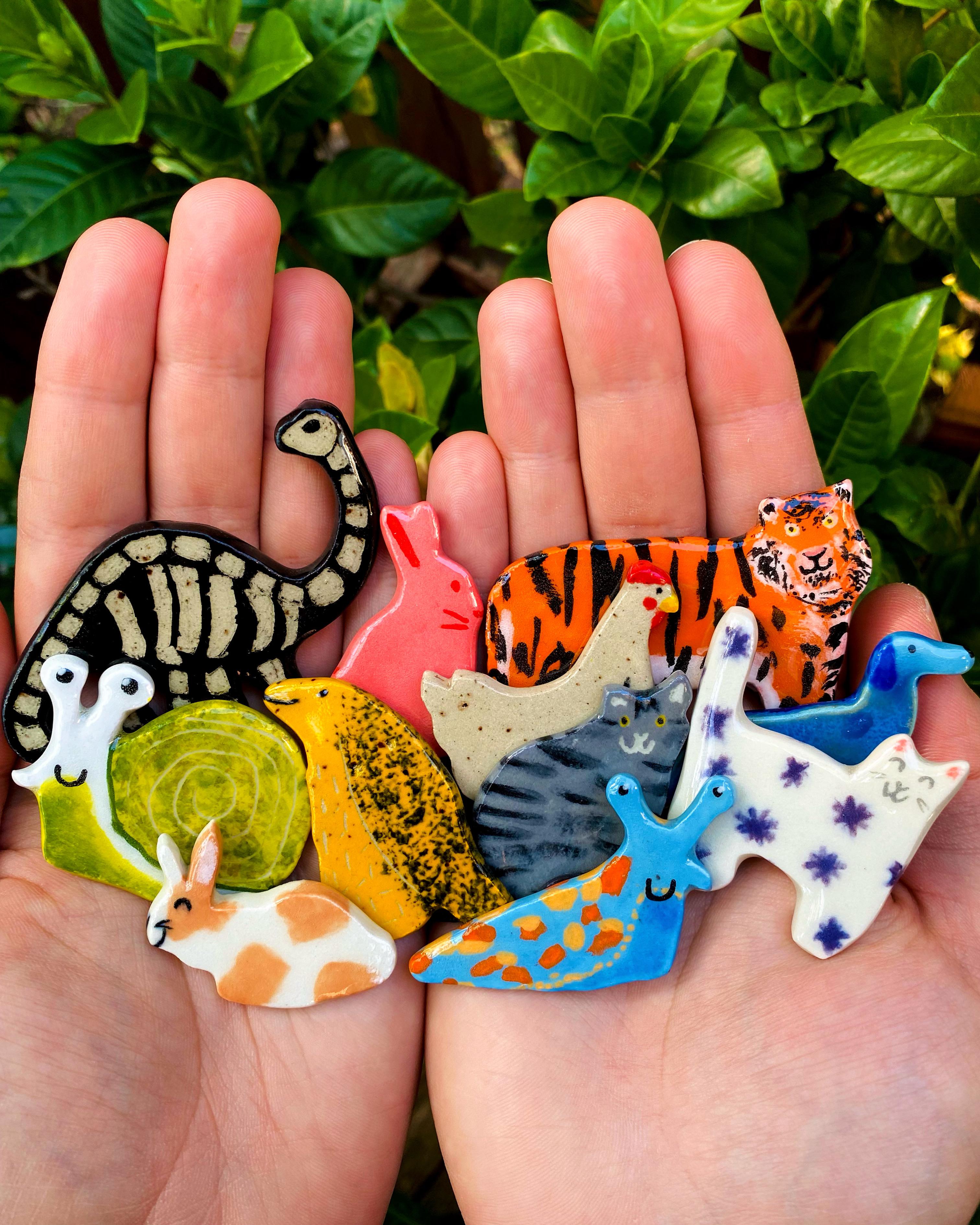 Cute ceramic animals I make!😚 r/Kawaii