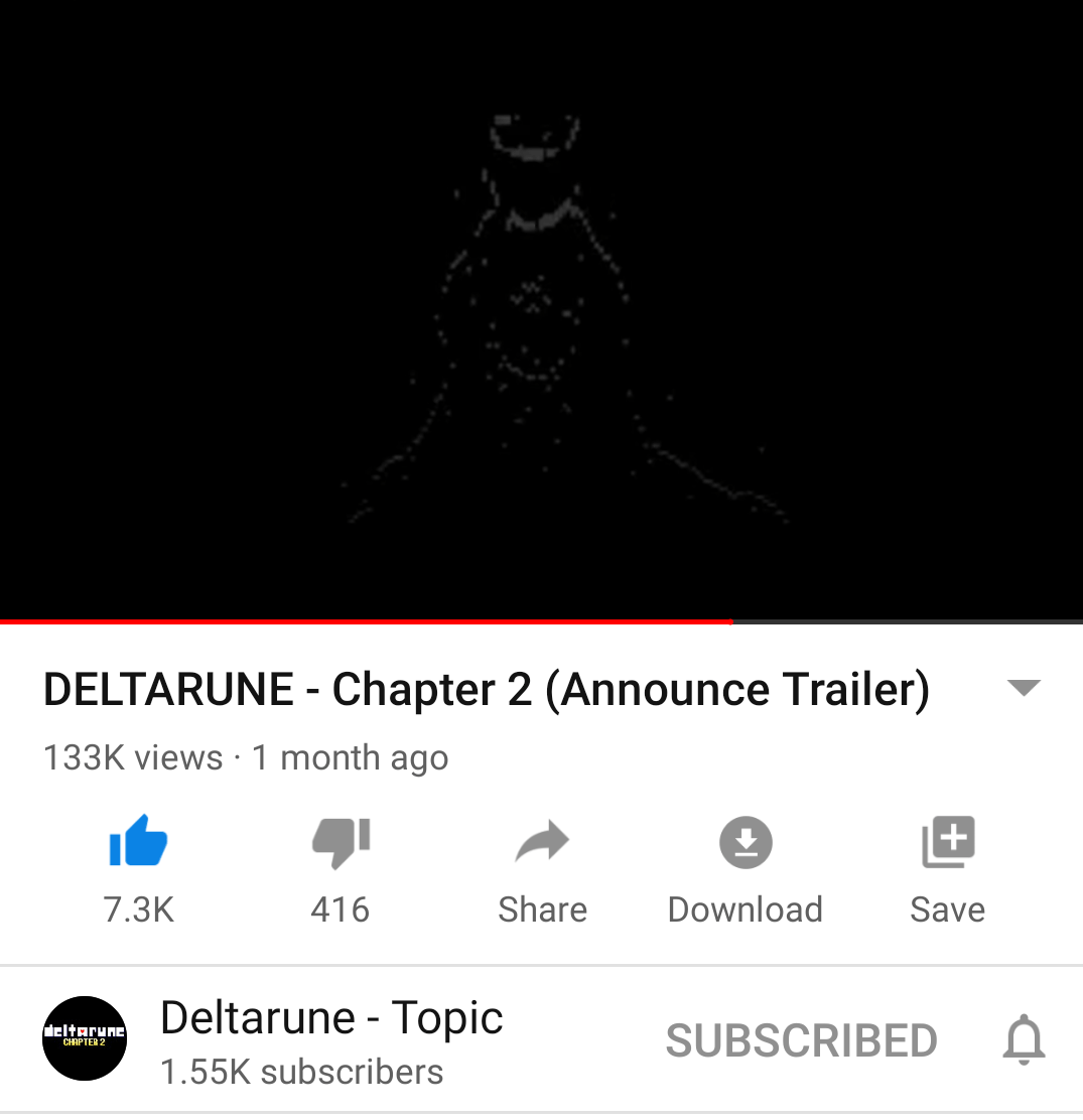 I found this on the Deltarune Chapter 2 trailer, and I dont know what
