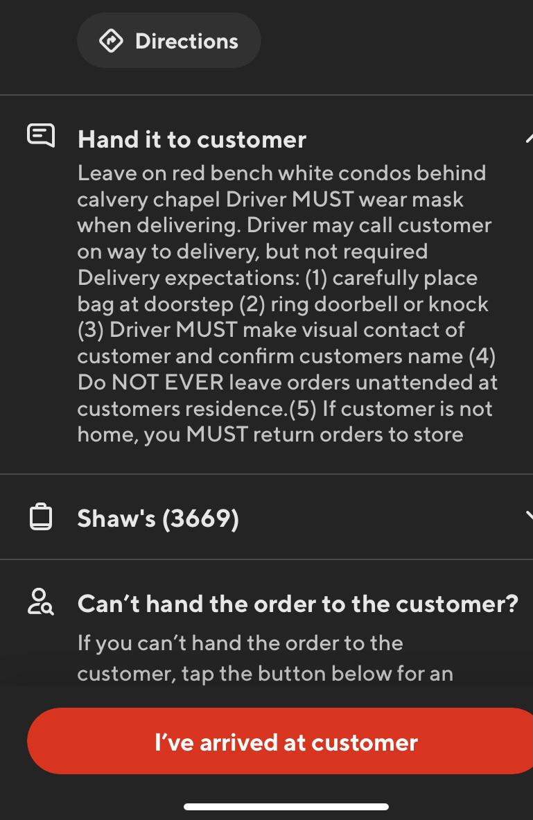 Ridiculous Instructions And No Tip! : R/Doordash