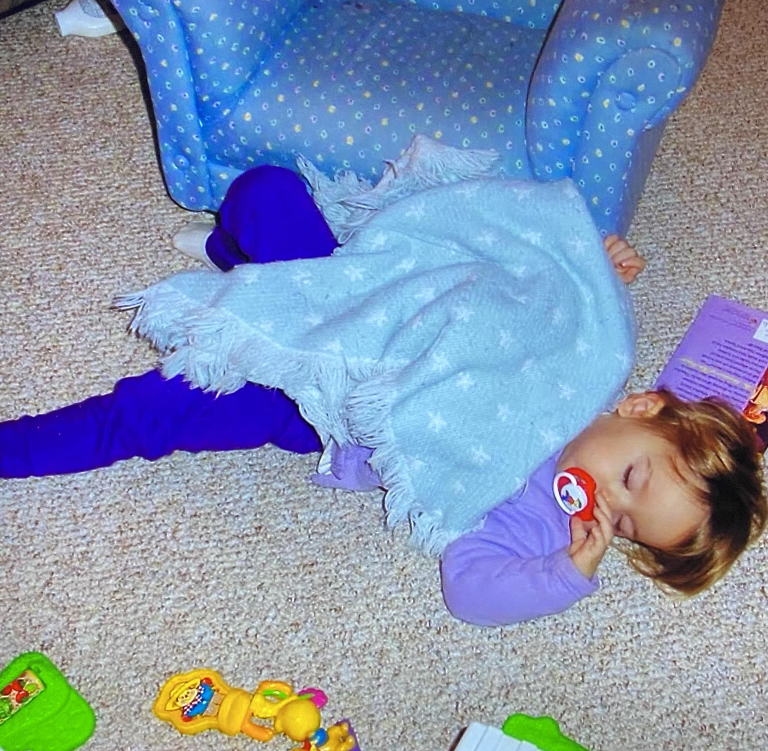 Please help me find my old baby blanket! It’s from the early 2000s and