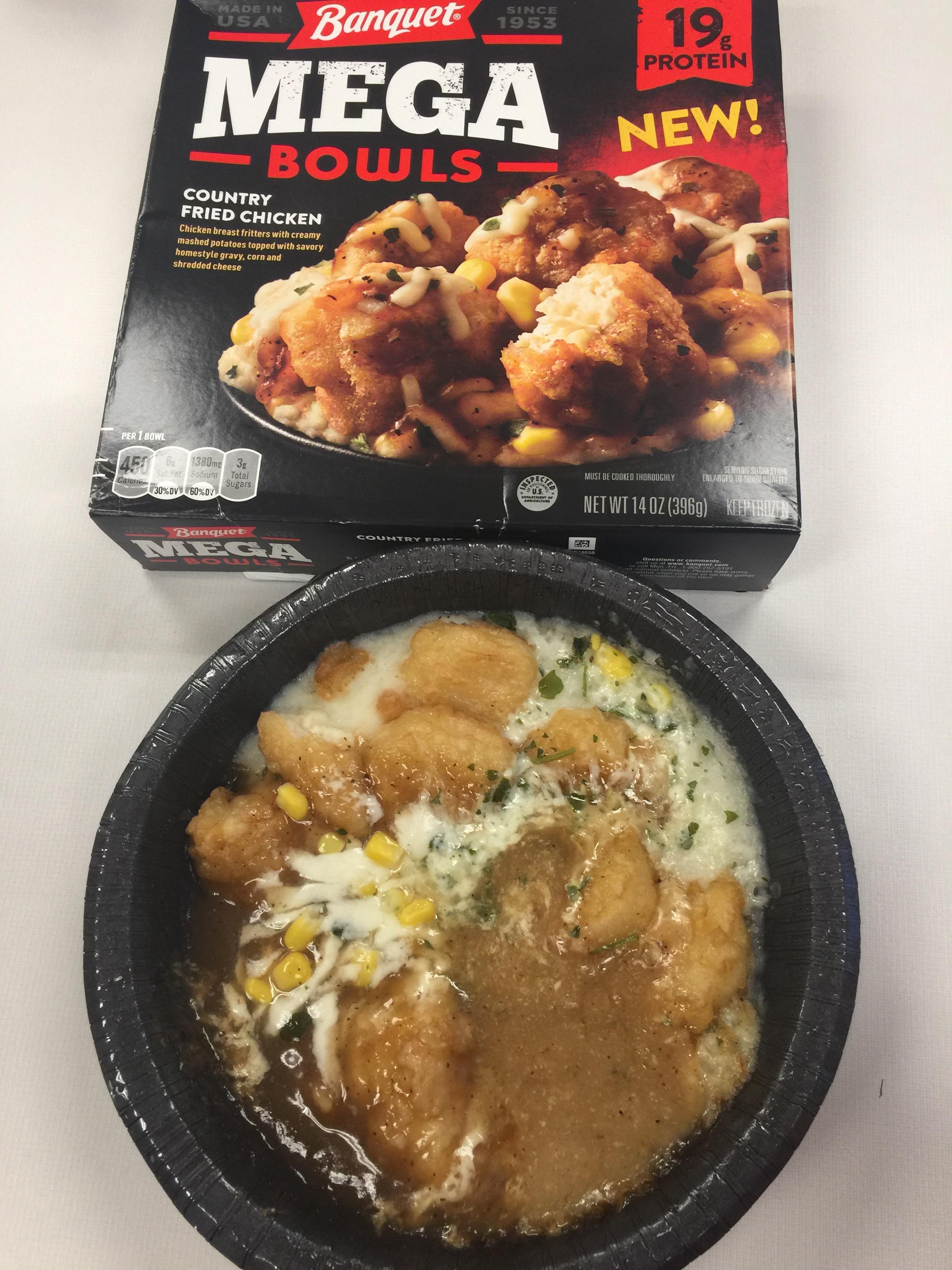 Banquet Mega Bowls. Still tasted good though. r/ExpectationVsReality