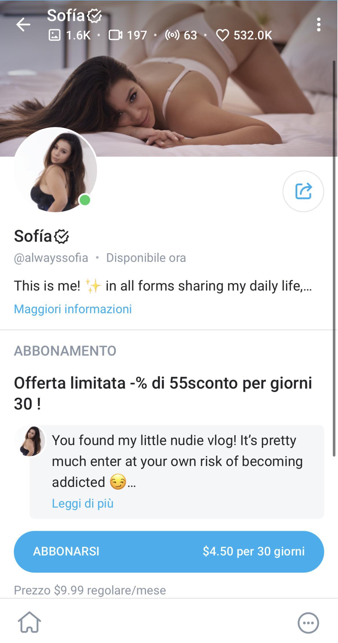 Sofia (@alwayssofia) : Solofun171