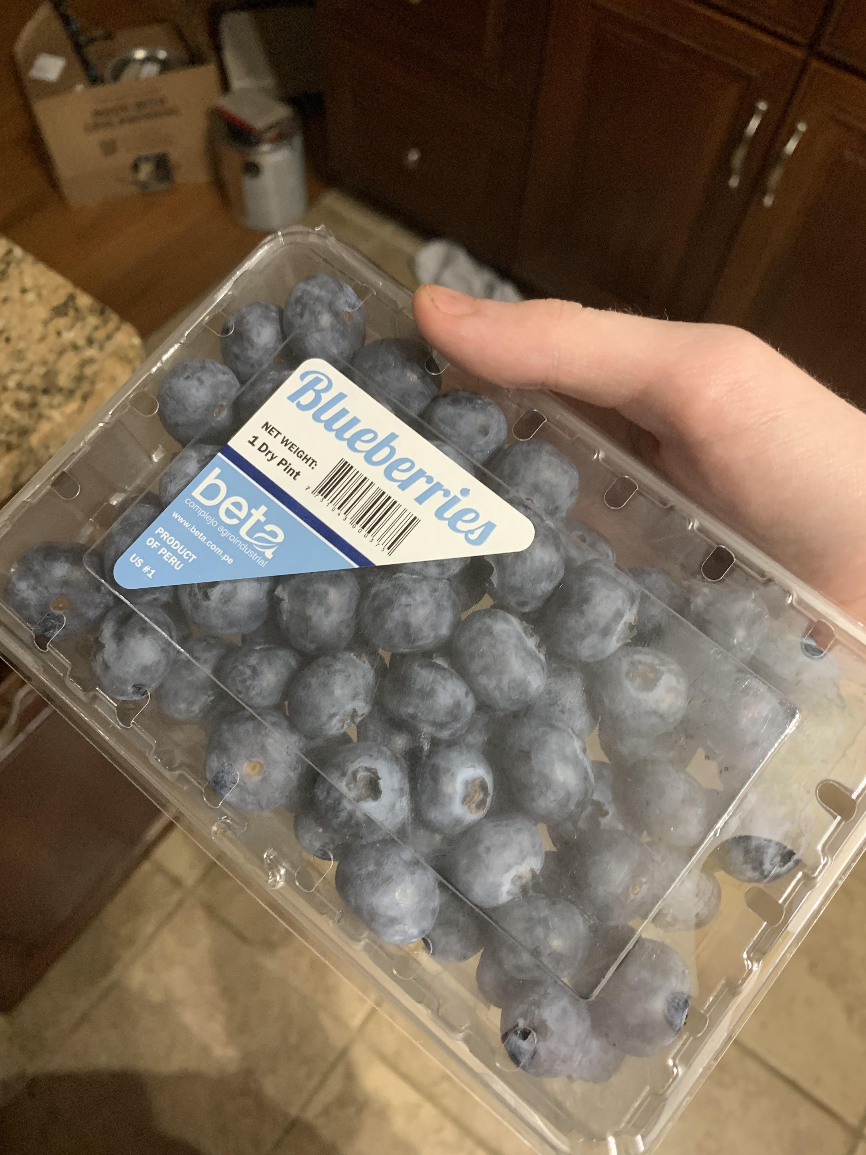 This container of unusually large blueberries r/mildlyinteresting