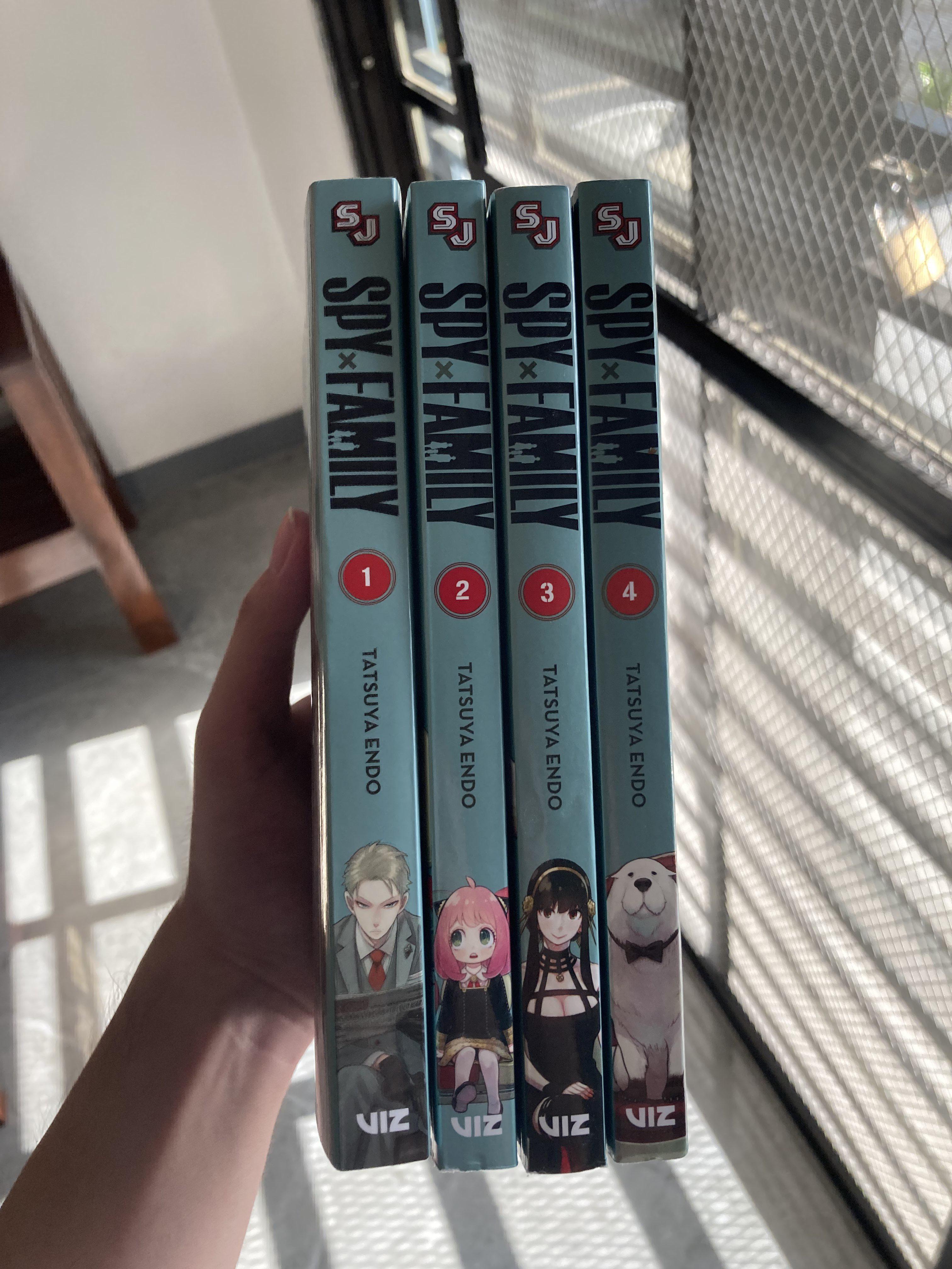 as of today, i've finally collected all available volumes for Spy x