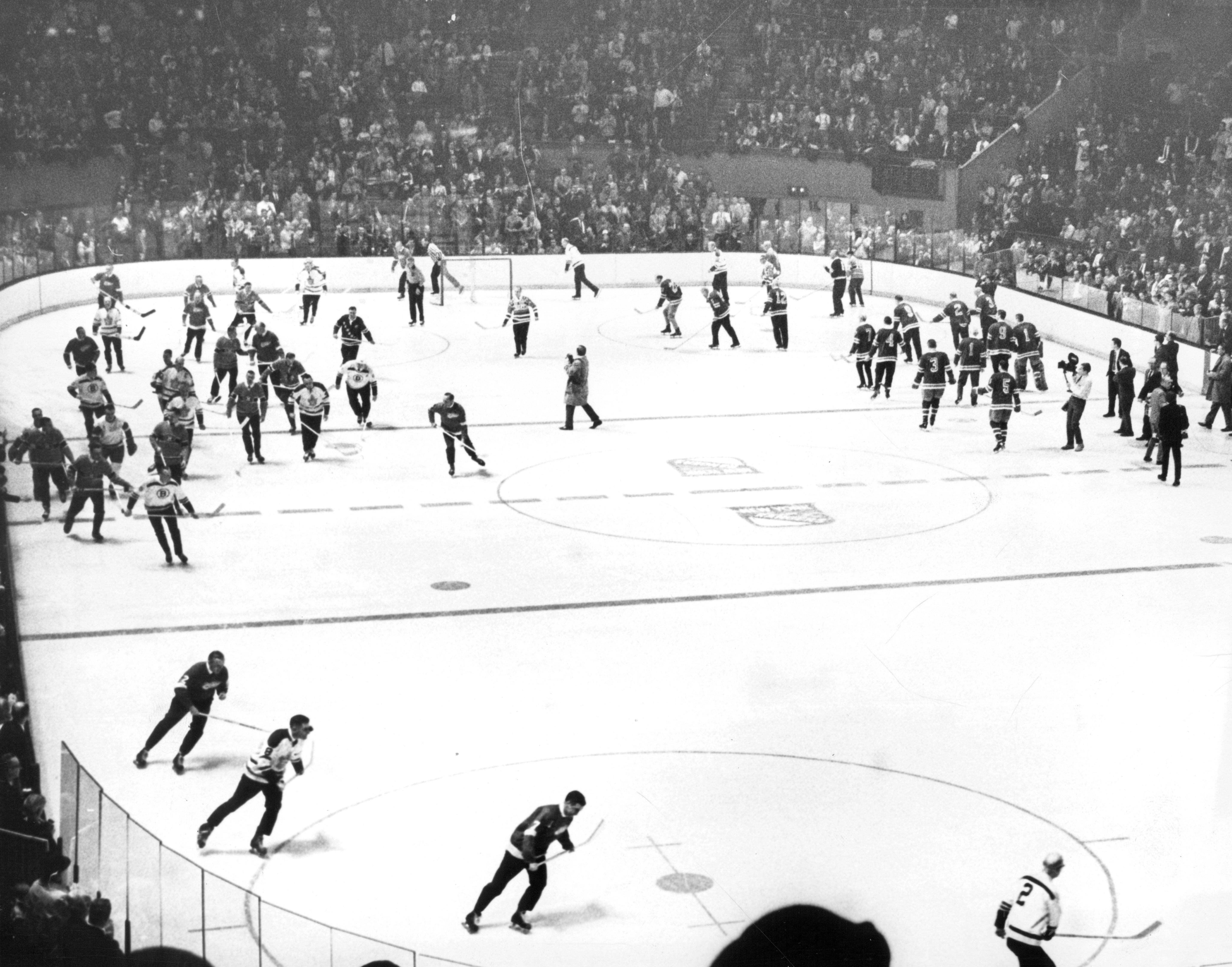 The Last Skate at Old Madison Square Garden NYC 1968 r/nycHistory