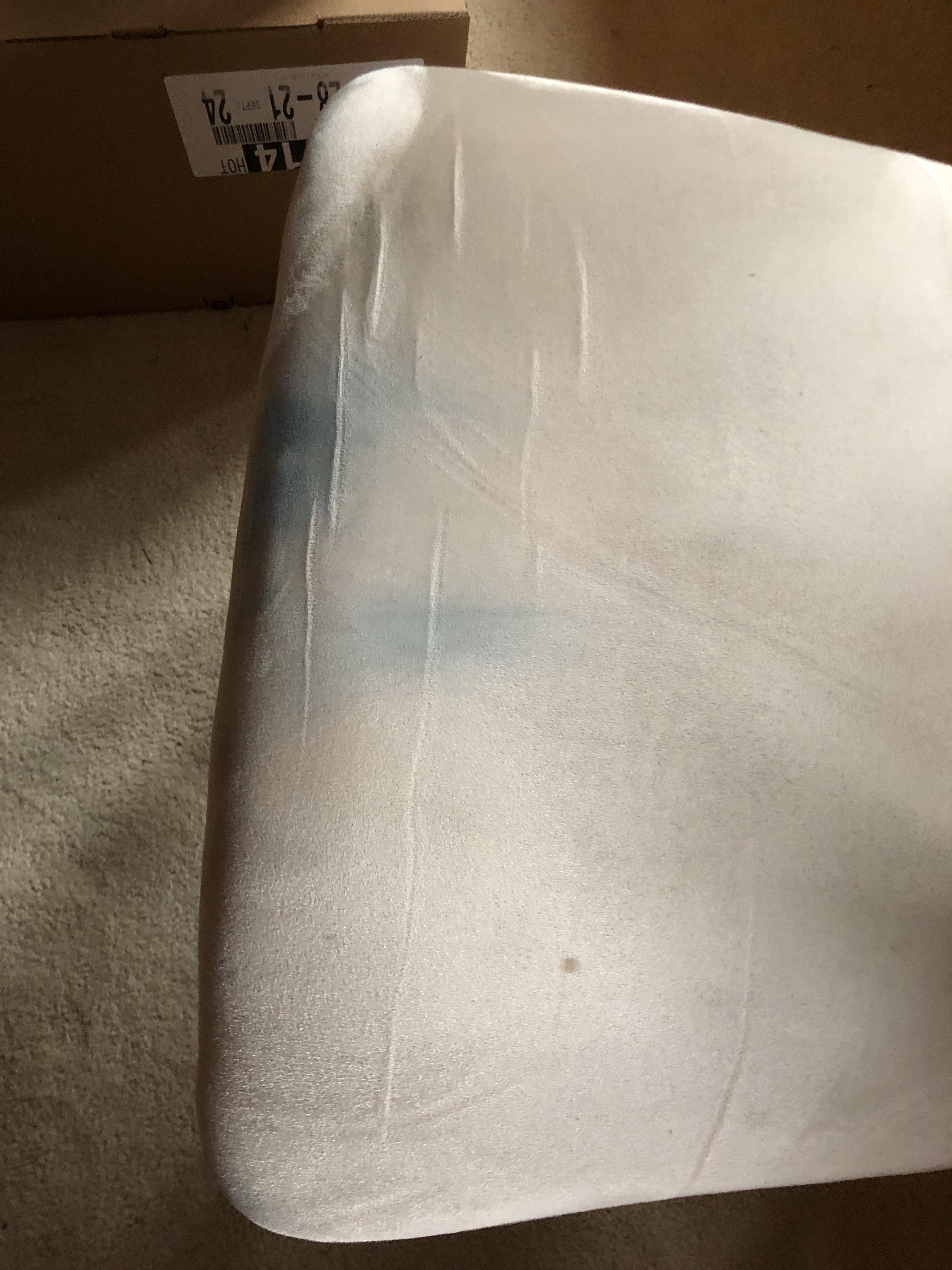 Blue jean stain on upholstered chair r/CleaningTips