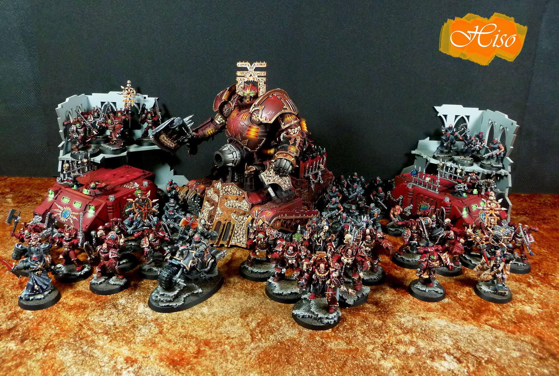 My 2k points CSM army D ! Warhammer40k