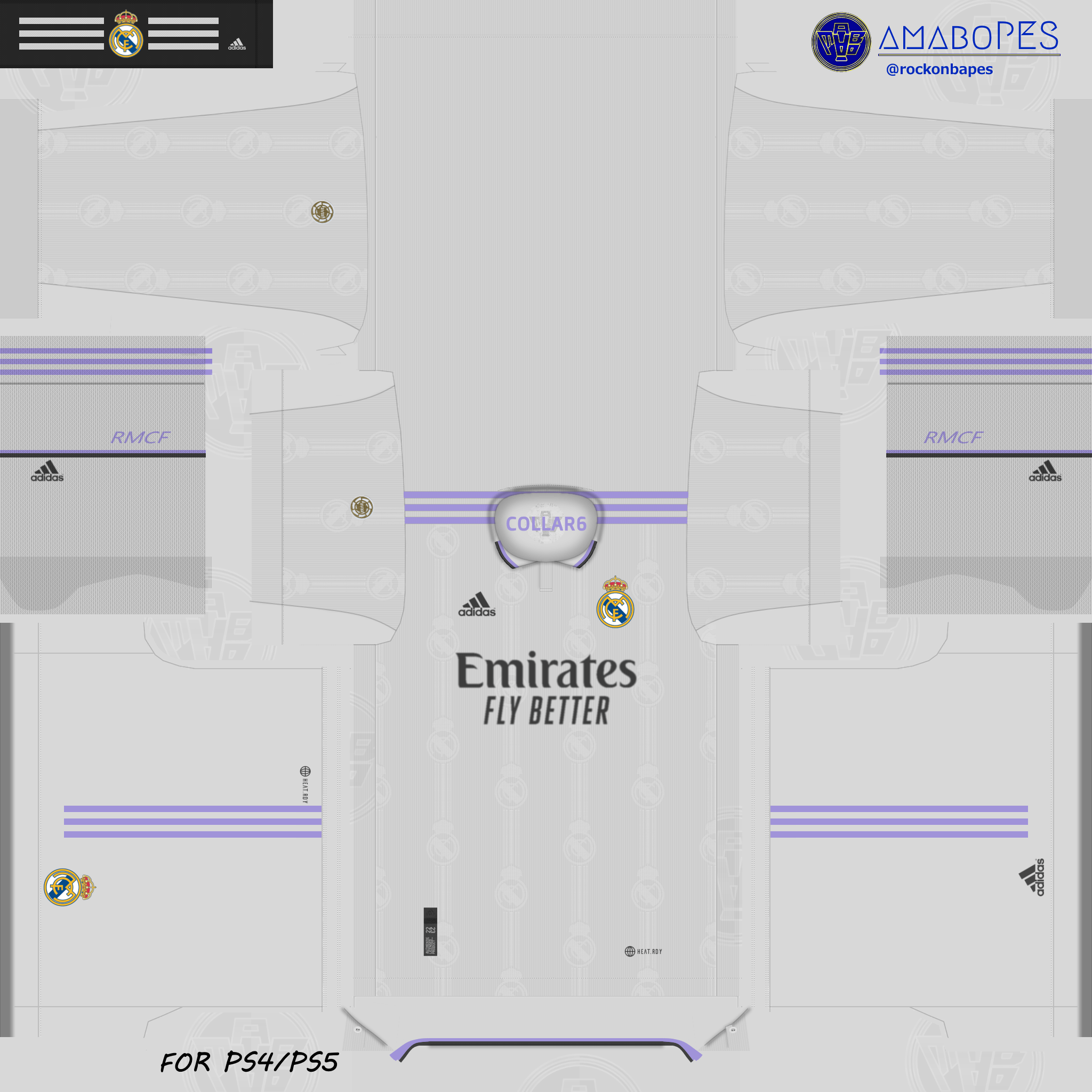 [KIT] Real Madrid 2223 Home. (kit by Amabo) r/WEPES_Kits