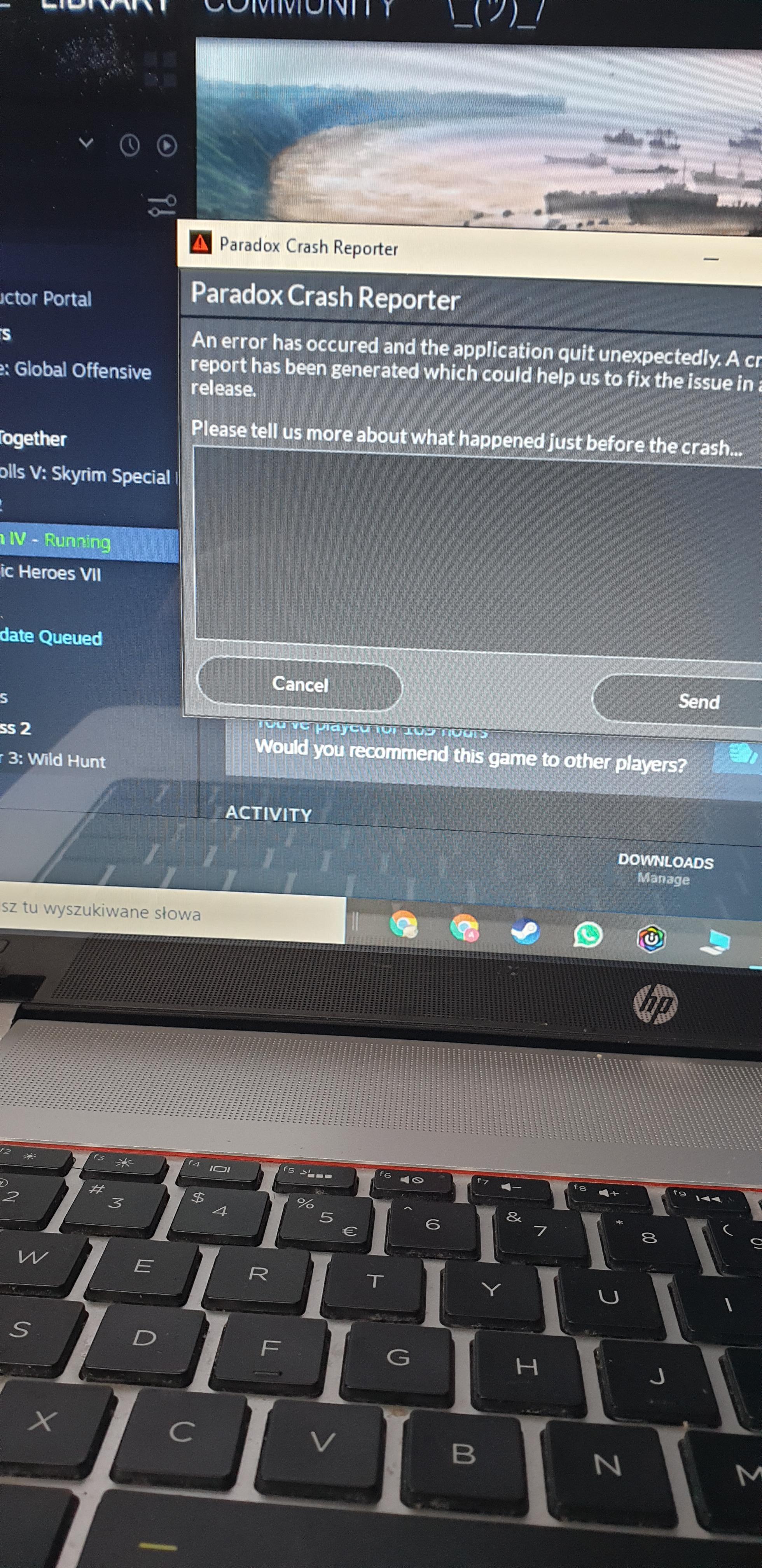 Plz help i cannot even open the game hoi4