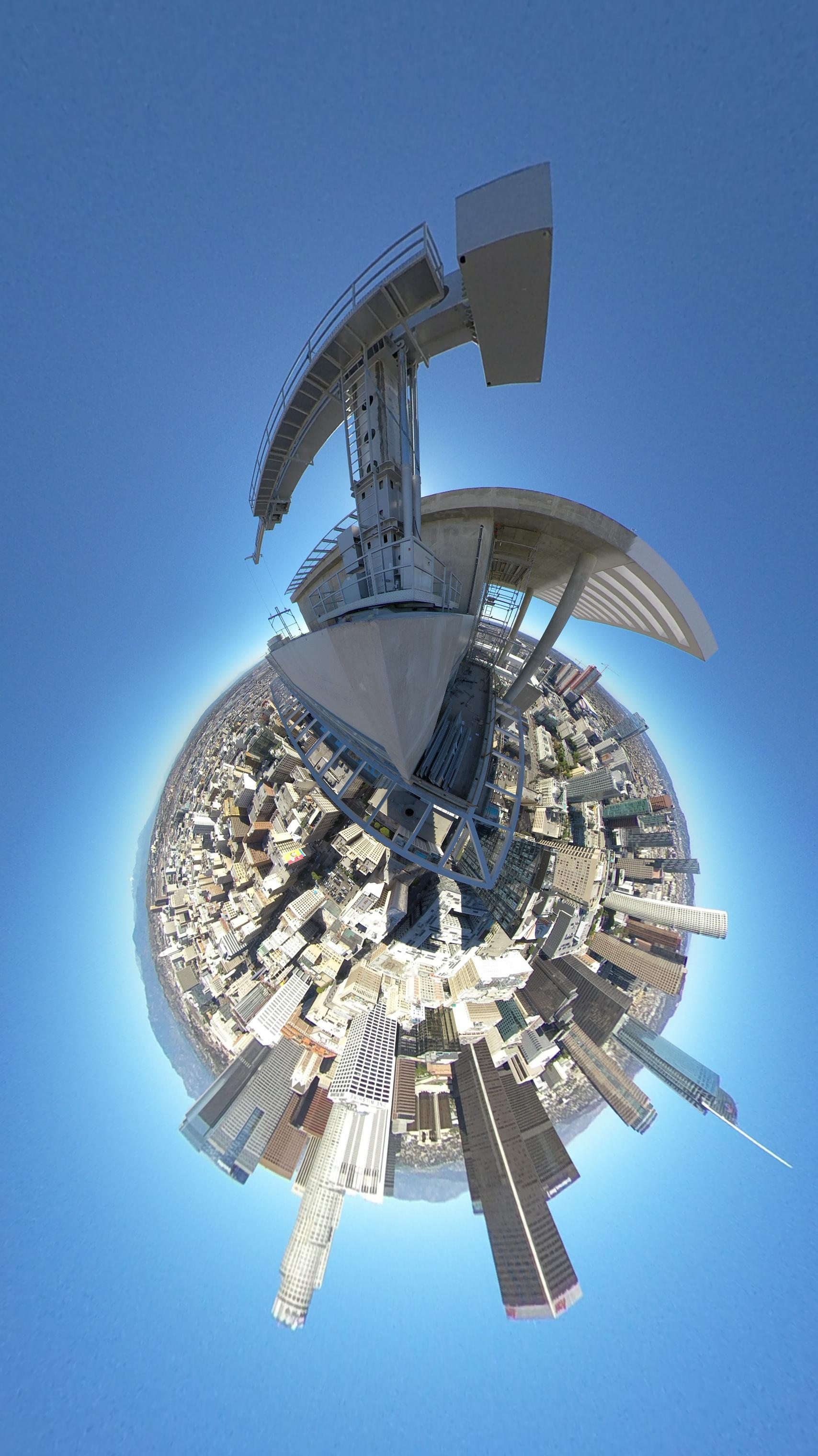 A picture I took yesterday in Downtown Los Angeles. adjusted for a