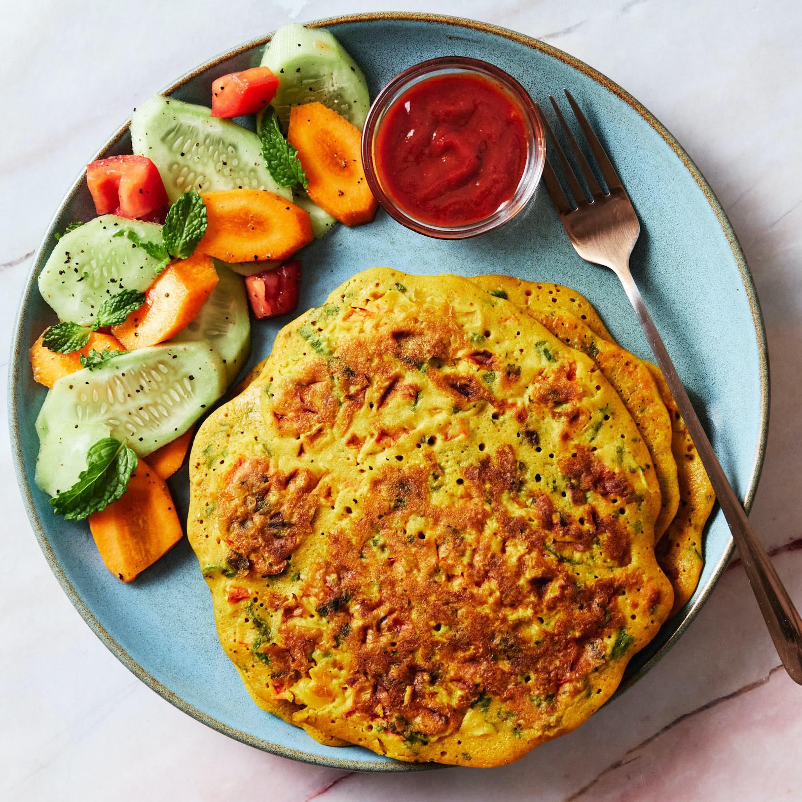 Chickpea Flour Pancake France at Sharon Green blog