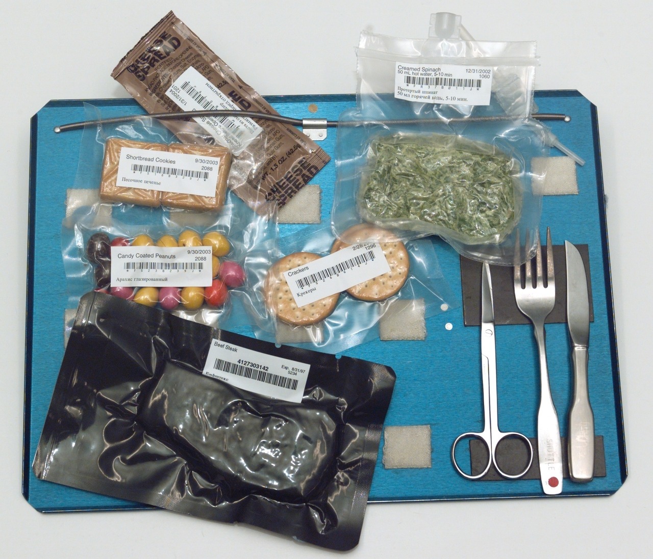 Space Food (Featuring a few MRE components) r/MRE