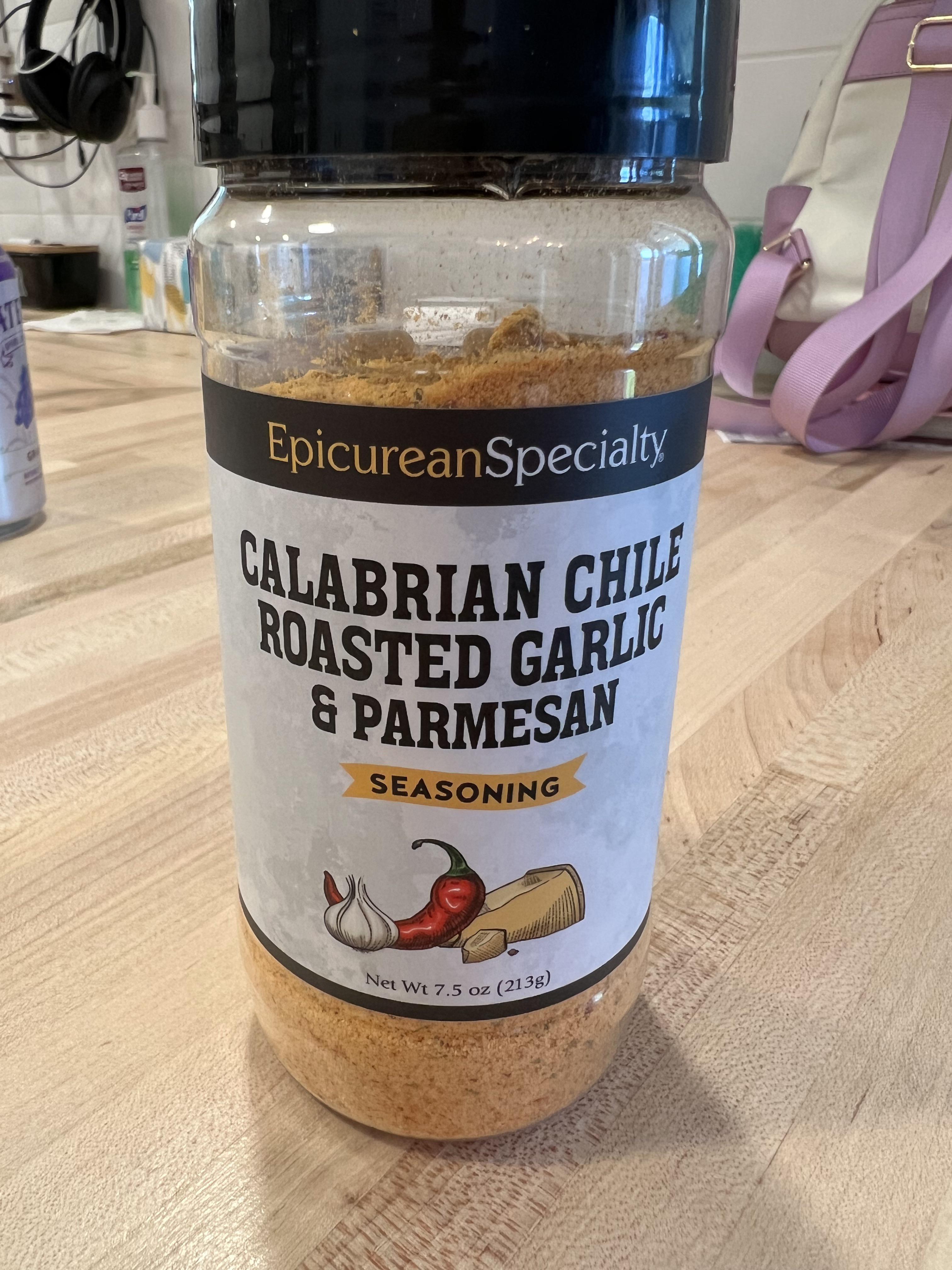 Calabrian Chile Roasted Garlic Parmesan seasoning r/Costco
