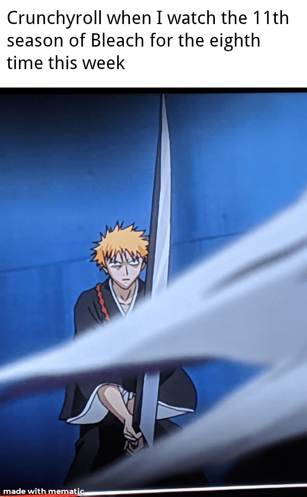 It's one of the best seasons of the whole series r/bleach
