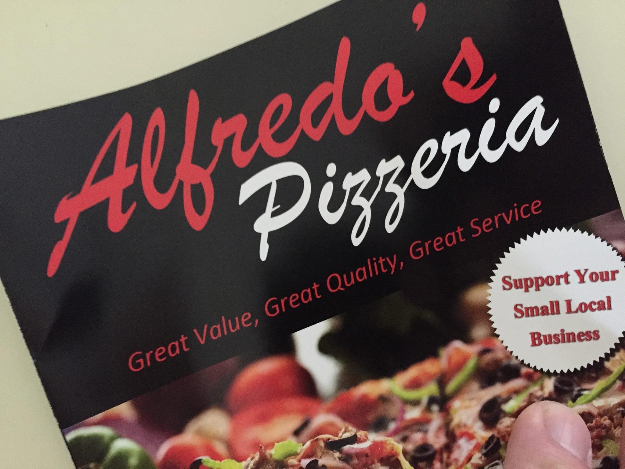 "Wait a minute... Pizza by Alfredo or Alfredo's Pizza? There's a BIG