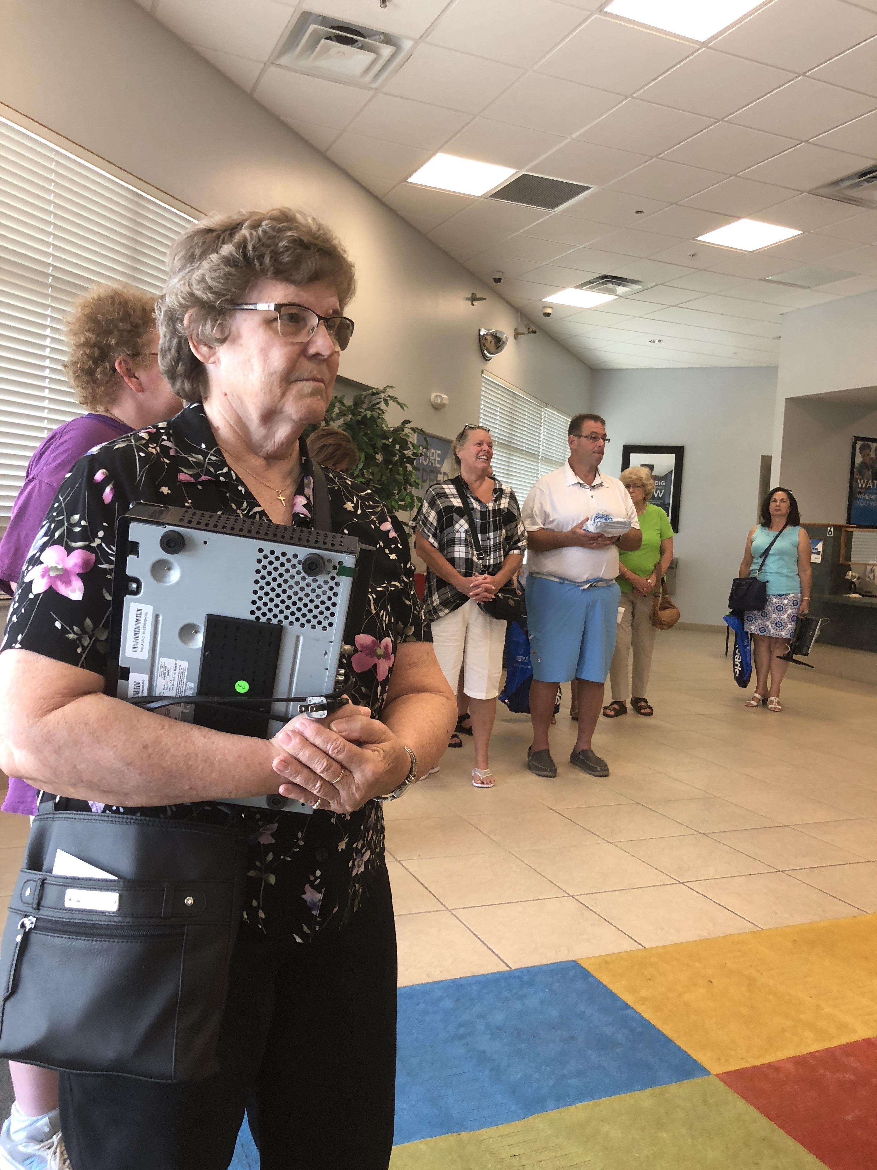 To return a cable box. r/cordcutters