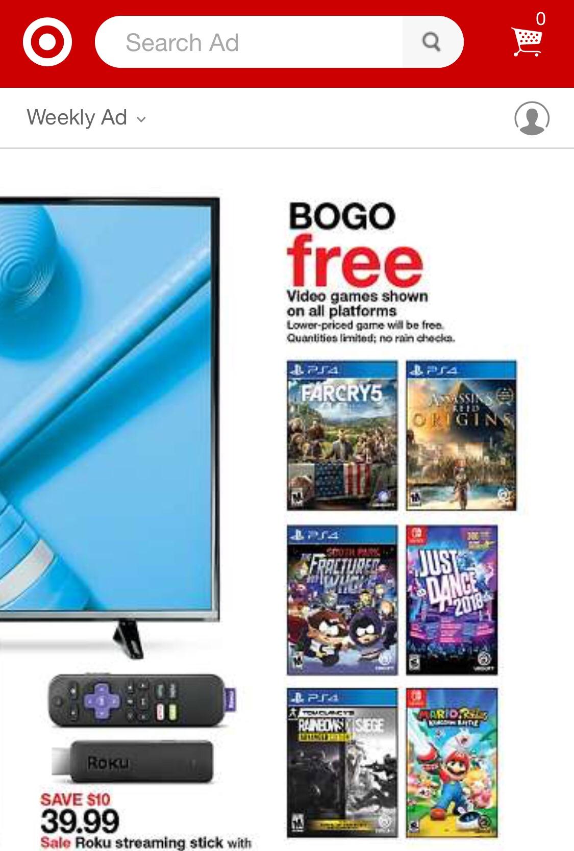 BOGO free at Target this week. Not sure if this works for digital, but
