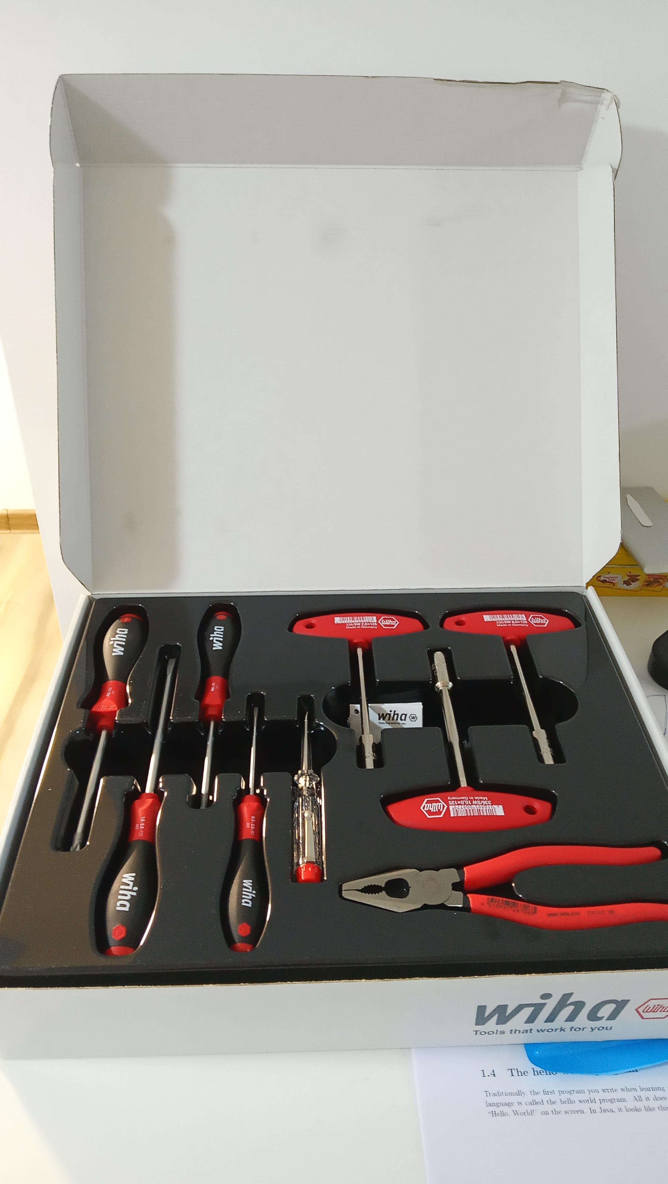 34 bargain. Never had proper screwdrivers set for home use, found this