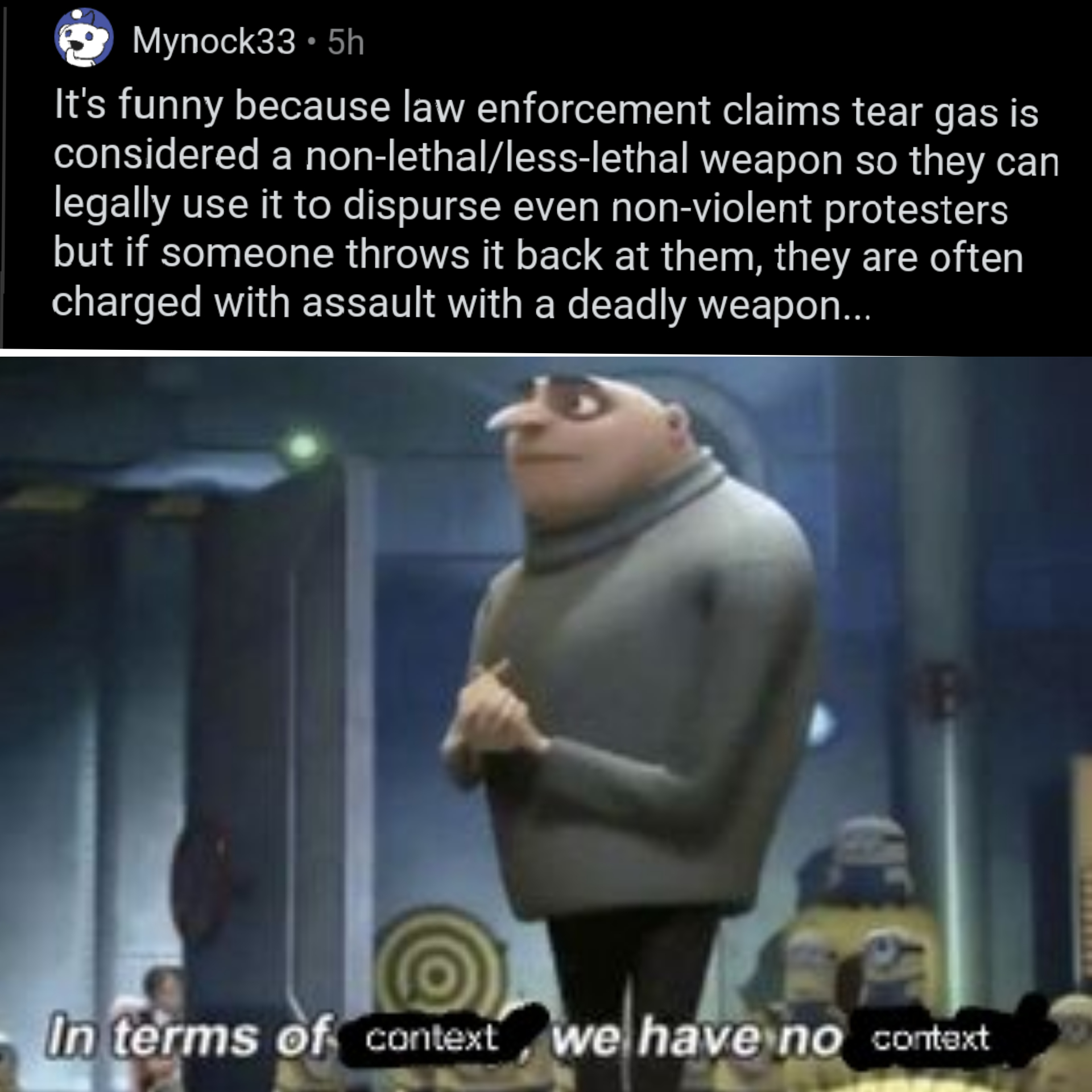 [MEME] BLUE MAN BAAAAAAAD! ANYBODY WHO DOESN'T AGREE WITH ME