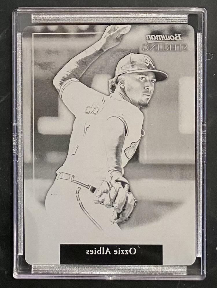 My first printing plate I just won for 23 on eBay. My favorite player
