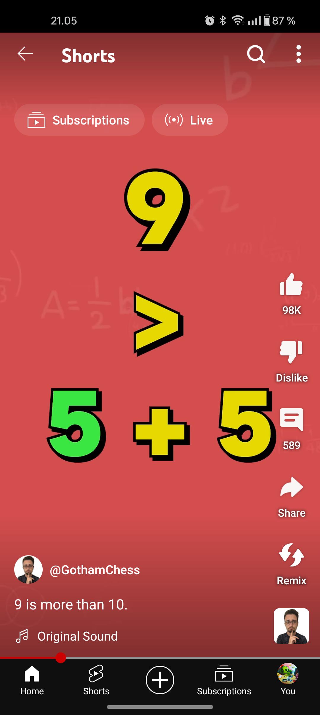 "5+5 is more than 10" : r/mathmemes