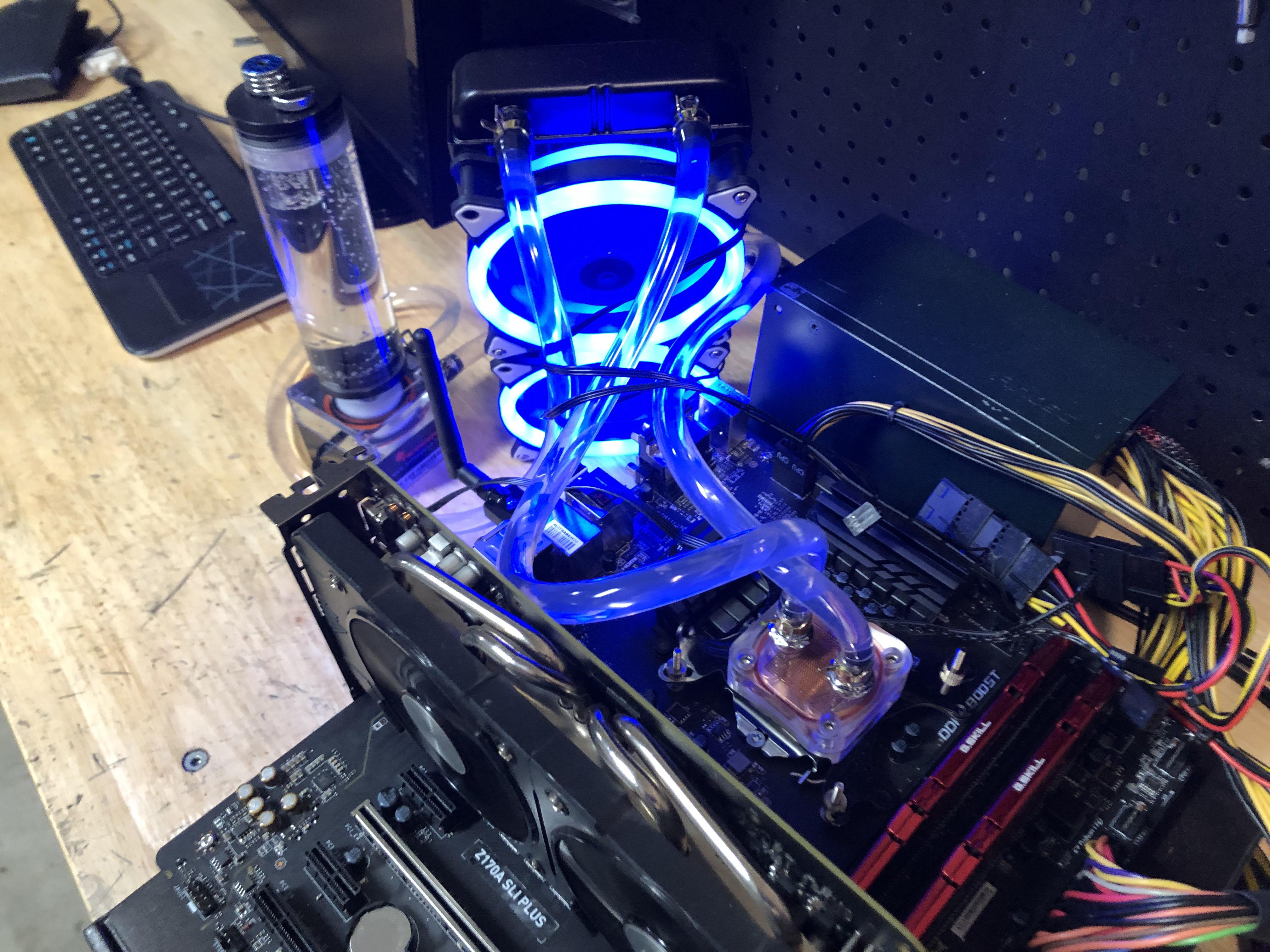 Cheap eBay water cooling kit. Wonder if it can hold up well?? r