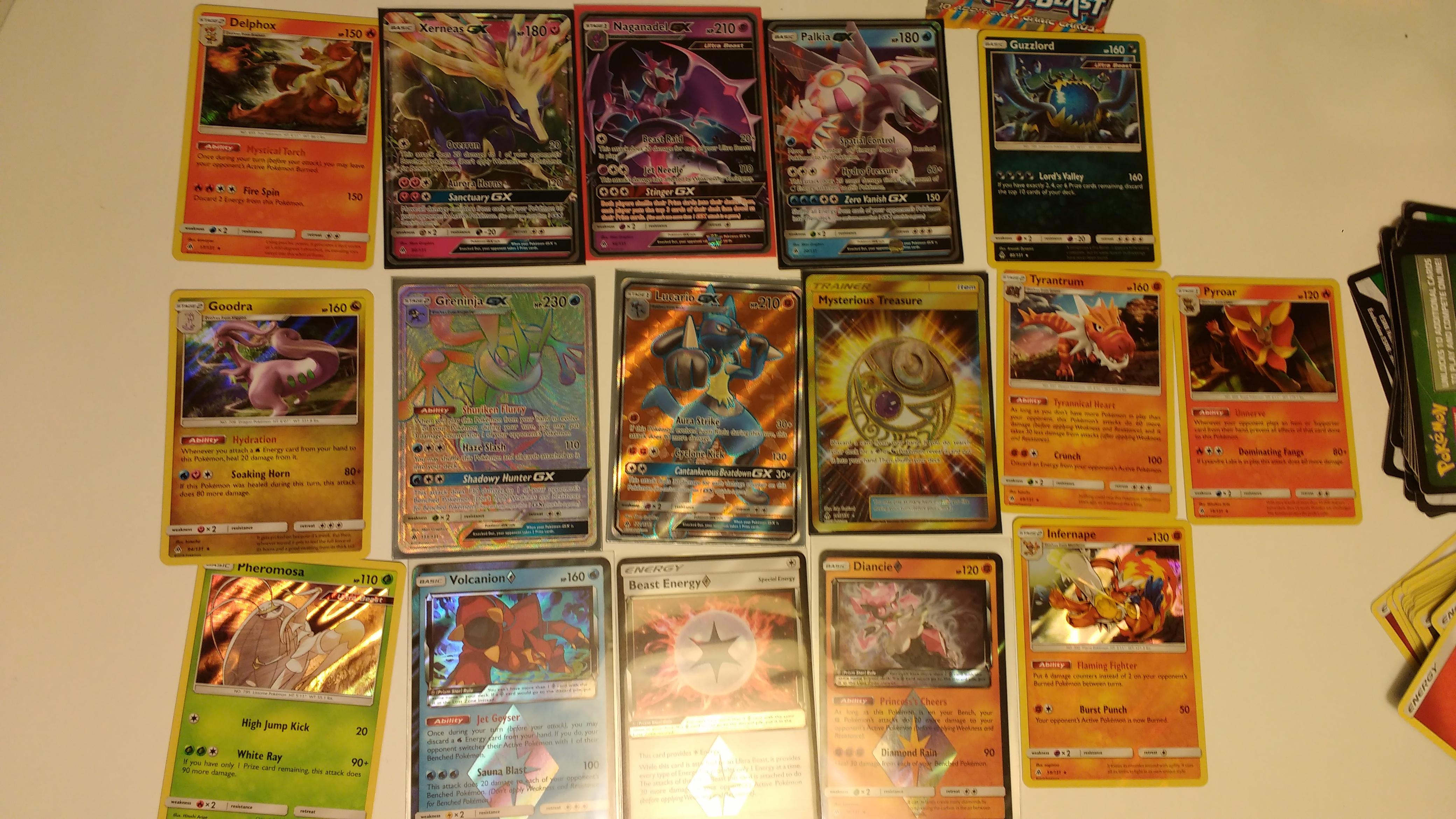 Forbidden light pulls, certainly made up for the lackluster ultra prism