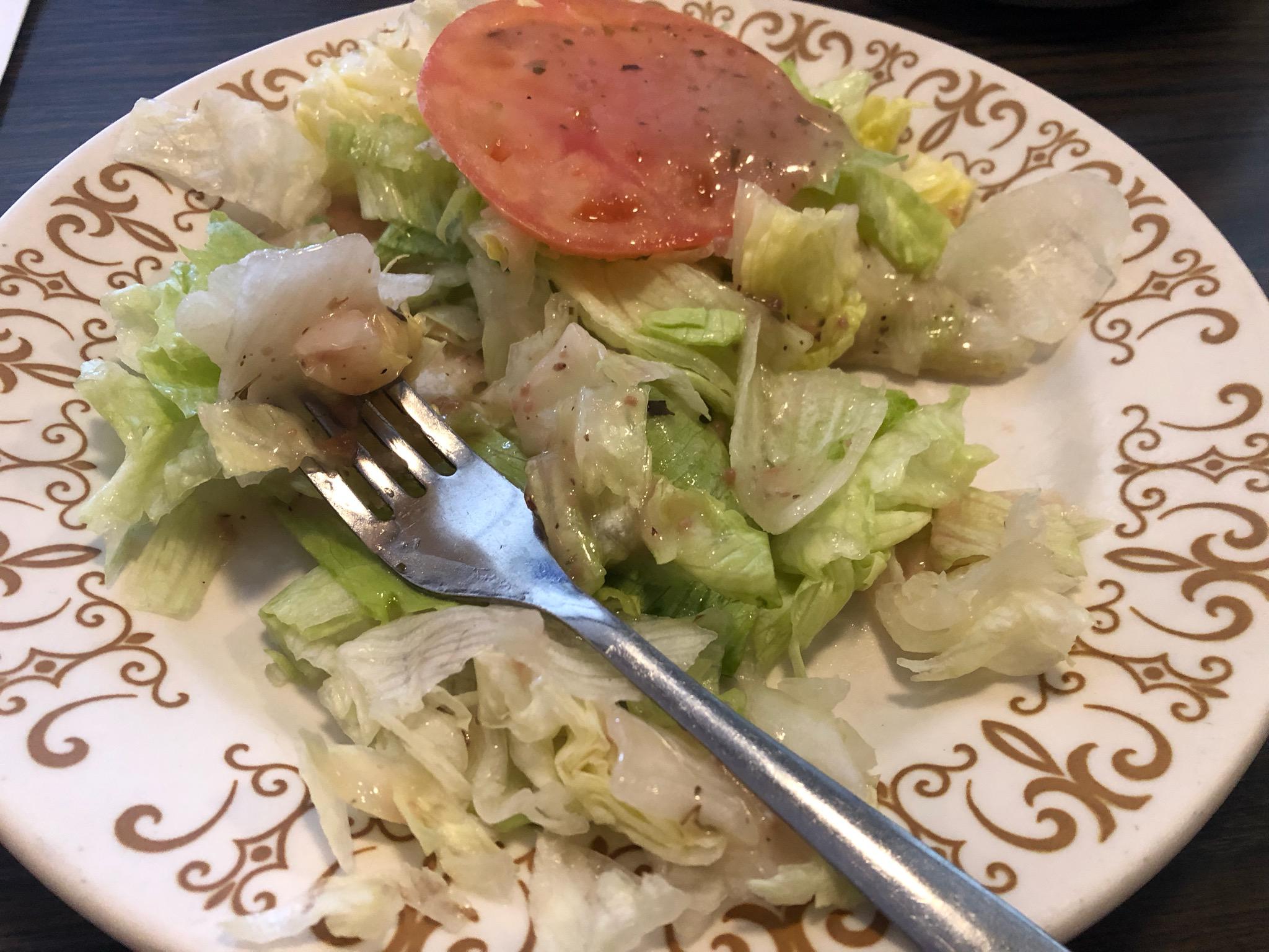 Worst salad I've ever seen (FYI this is at the place they use in the