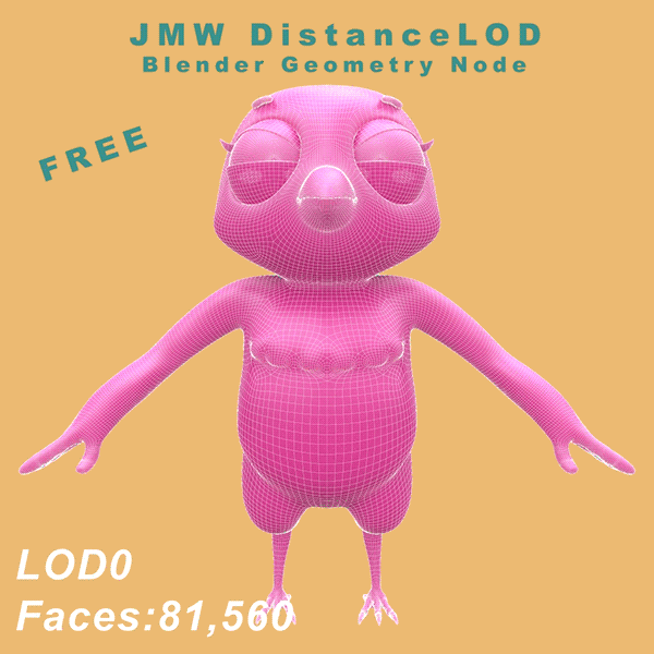 Hello every one I made a LOD Tool by Blender geometry nodes. to