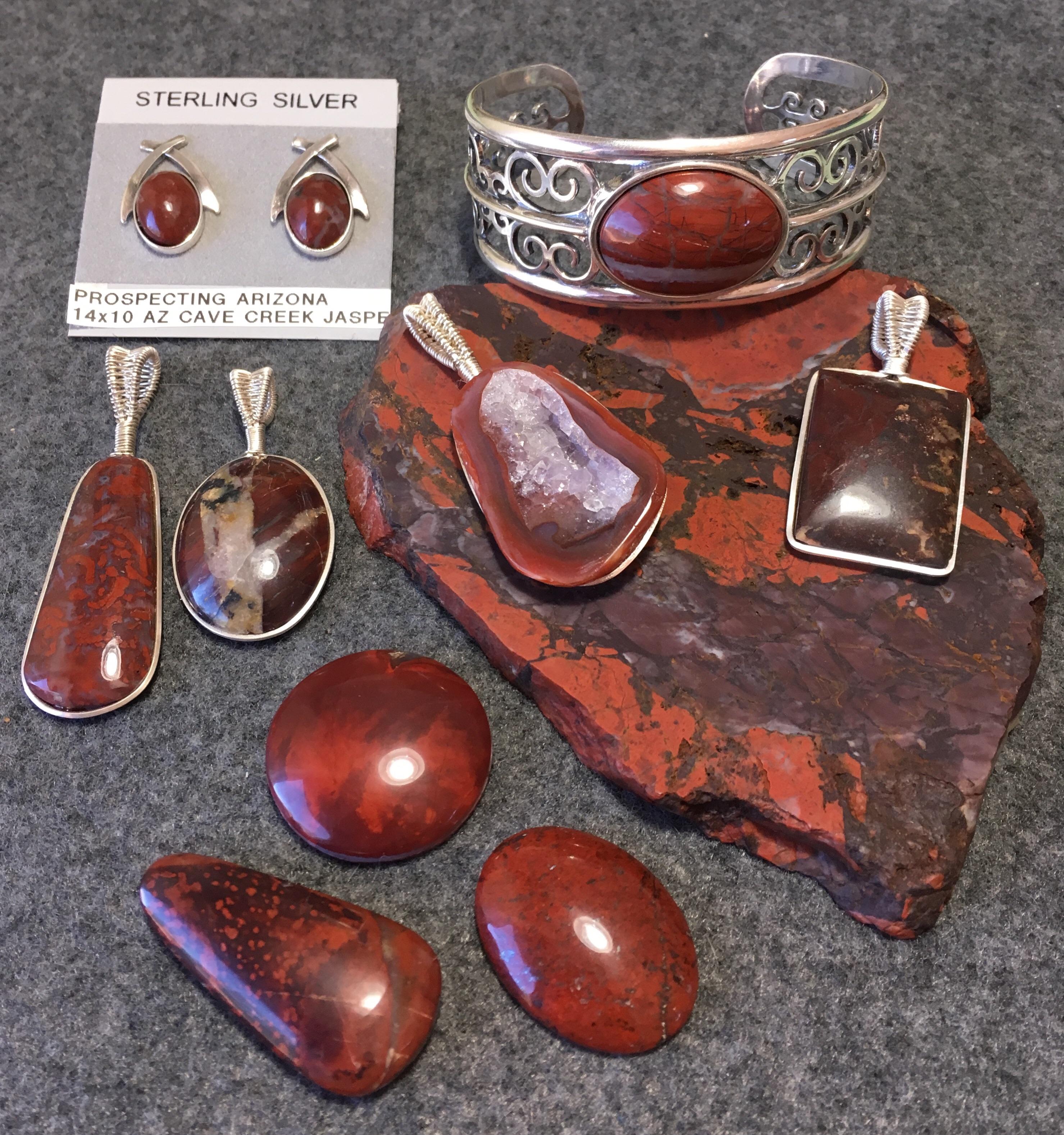 Cave Creek (AZ) Red Jasper r/rockhounds