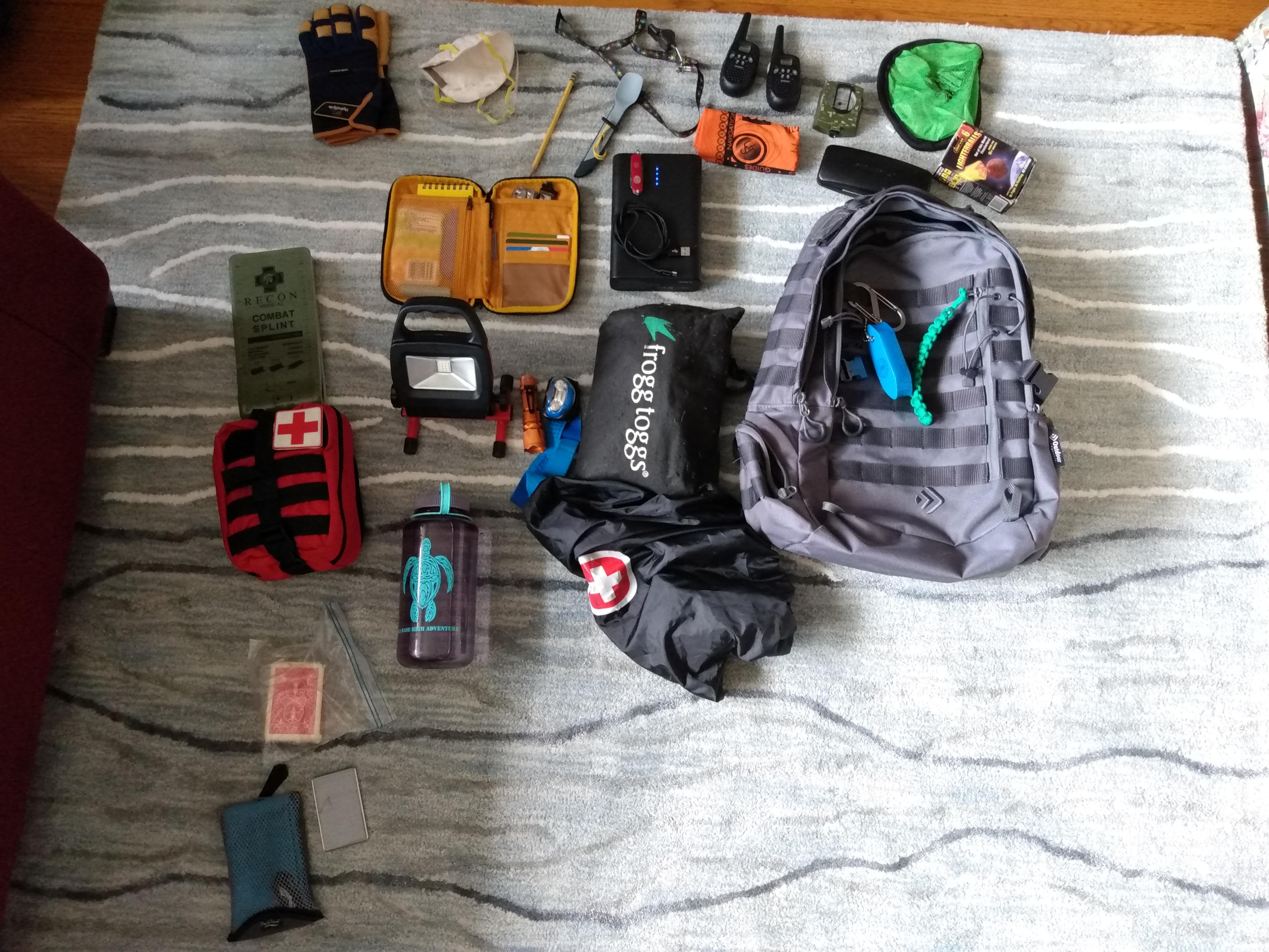 My EDC/ Urban go bag. Any suggestions? r/EDC