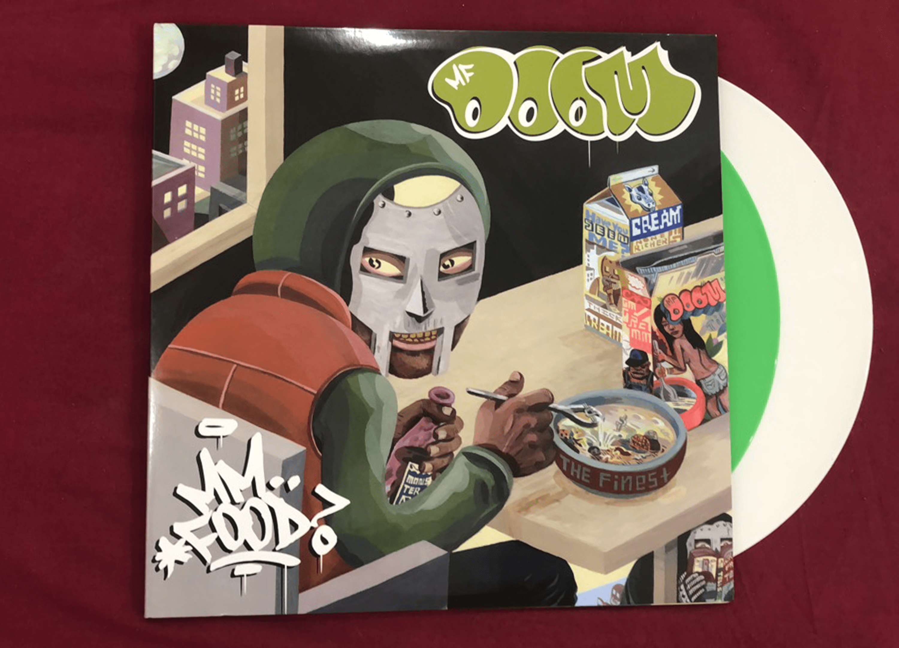MM.. Food? On colored Vinyl r/mfdoom